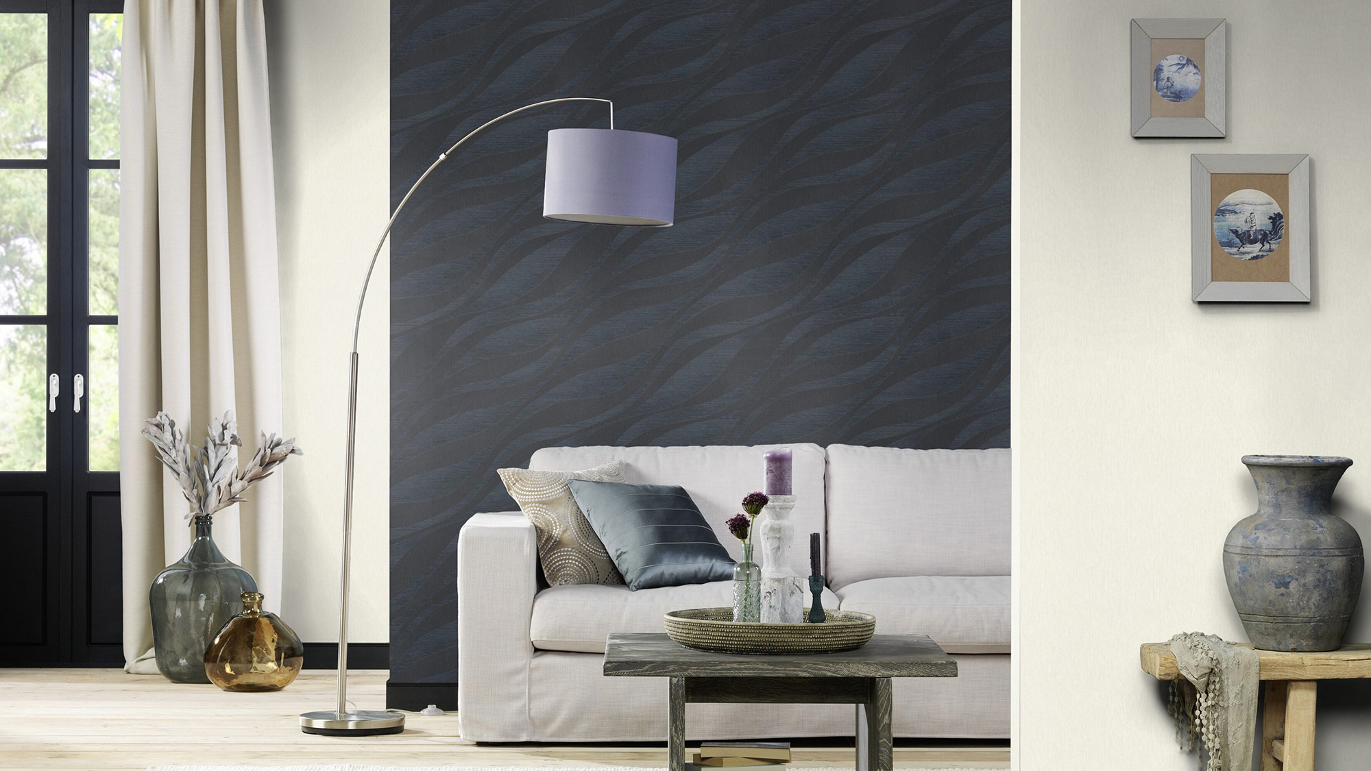 Rasch Vliestapete Incanto Unitapete 608632