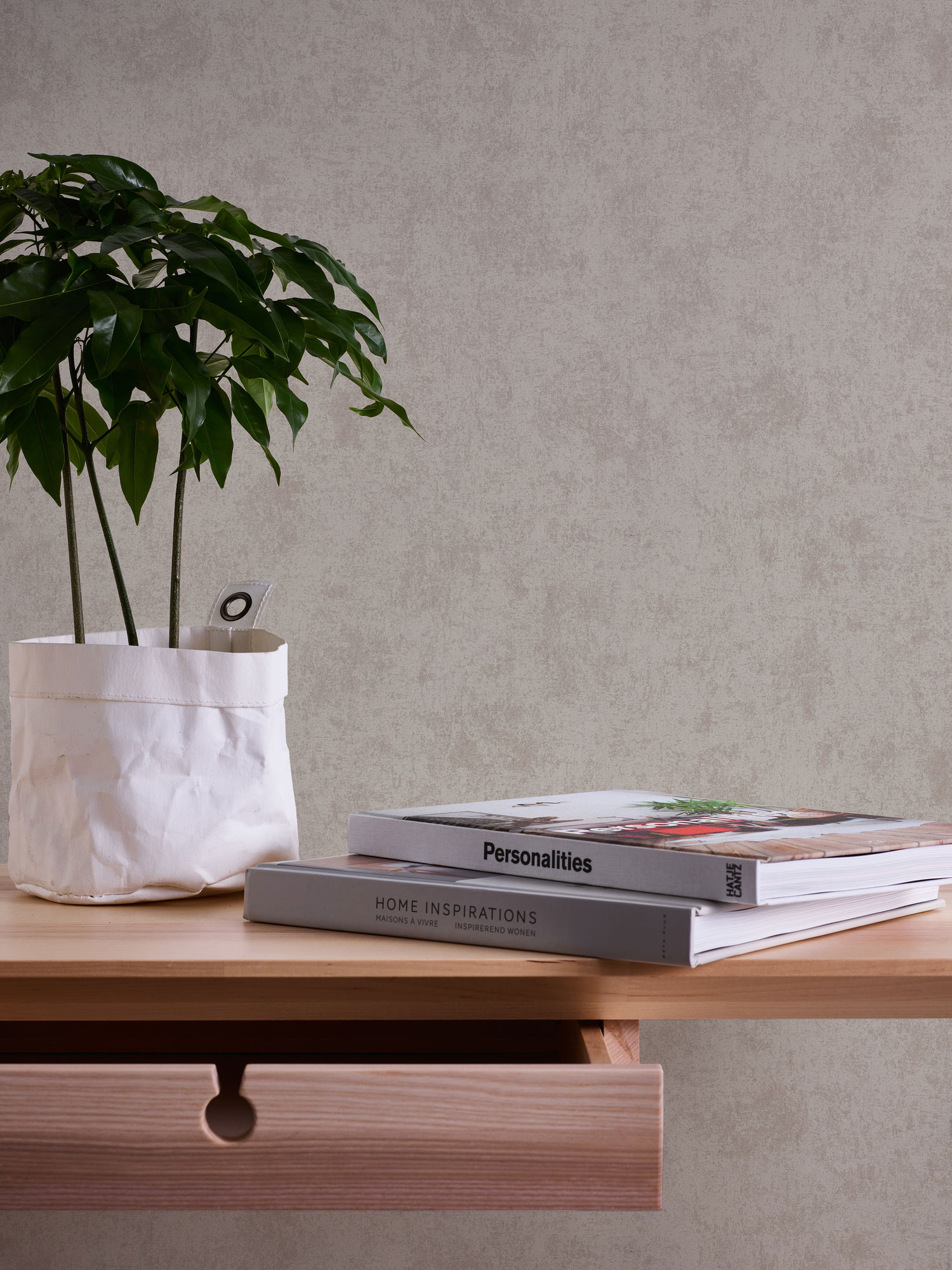 Livingwalls Vliestapete Premium Wall 2 einfarbig 389698