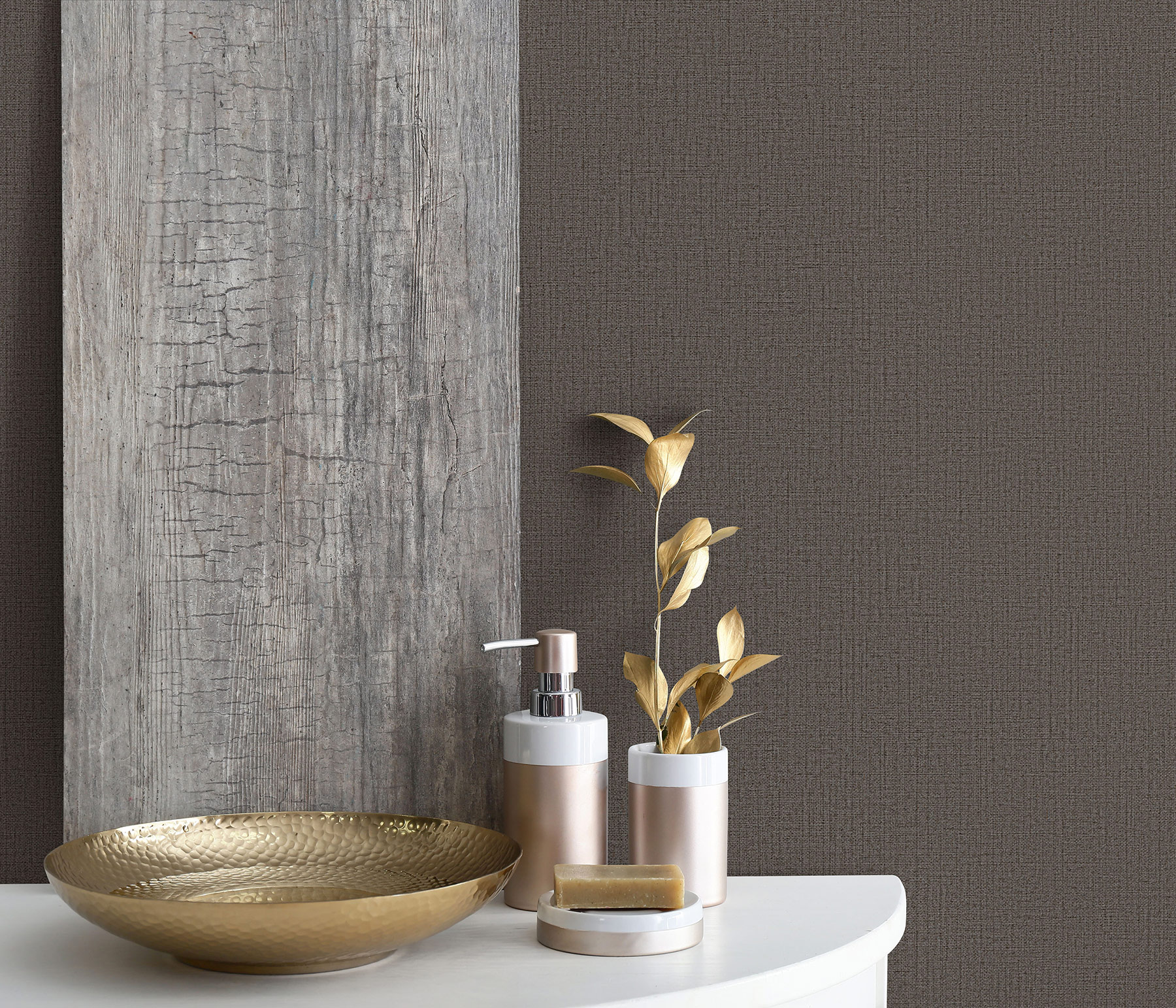 Erismann Vliestapete Code Nature braun 1021511