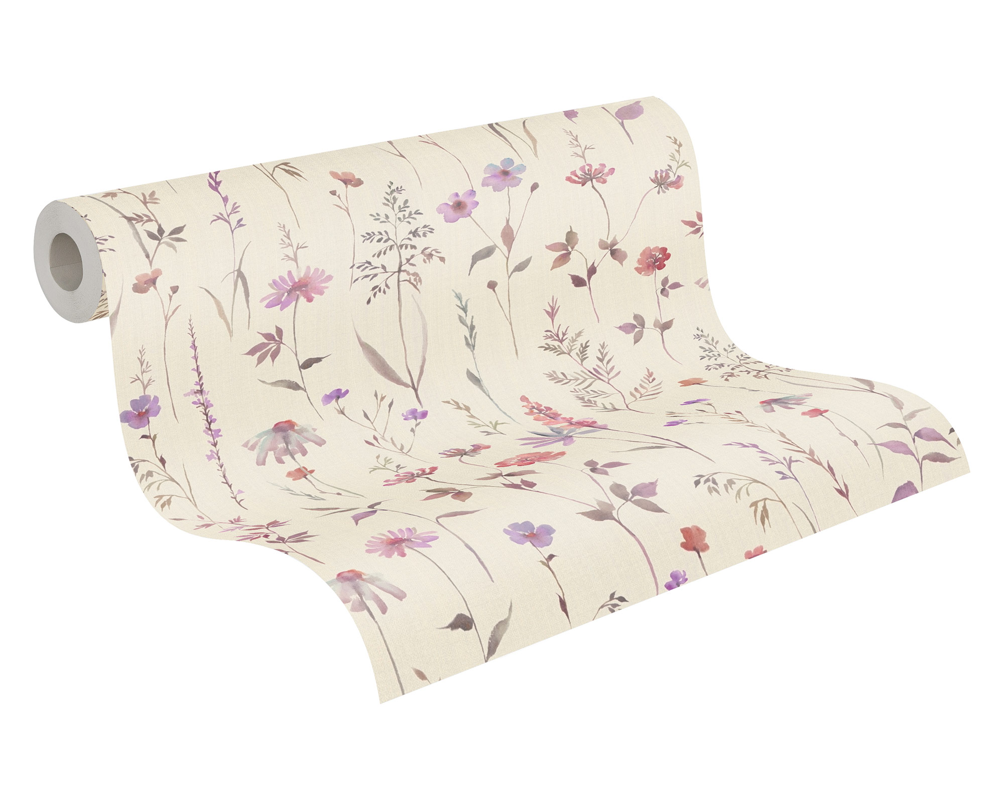 AS Vliestapete Trend Spectrum Blumentapete Creme 792371