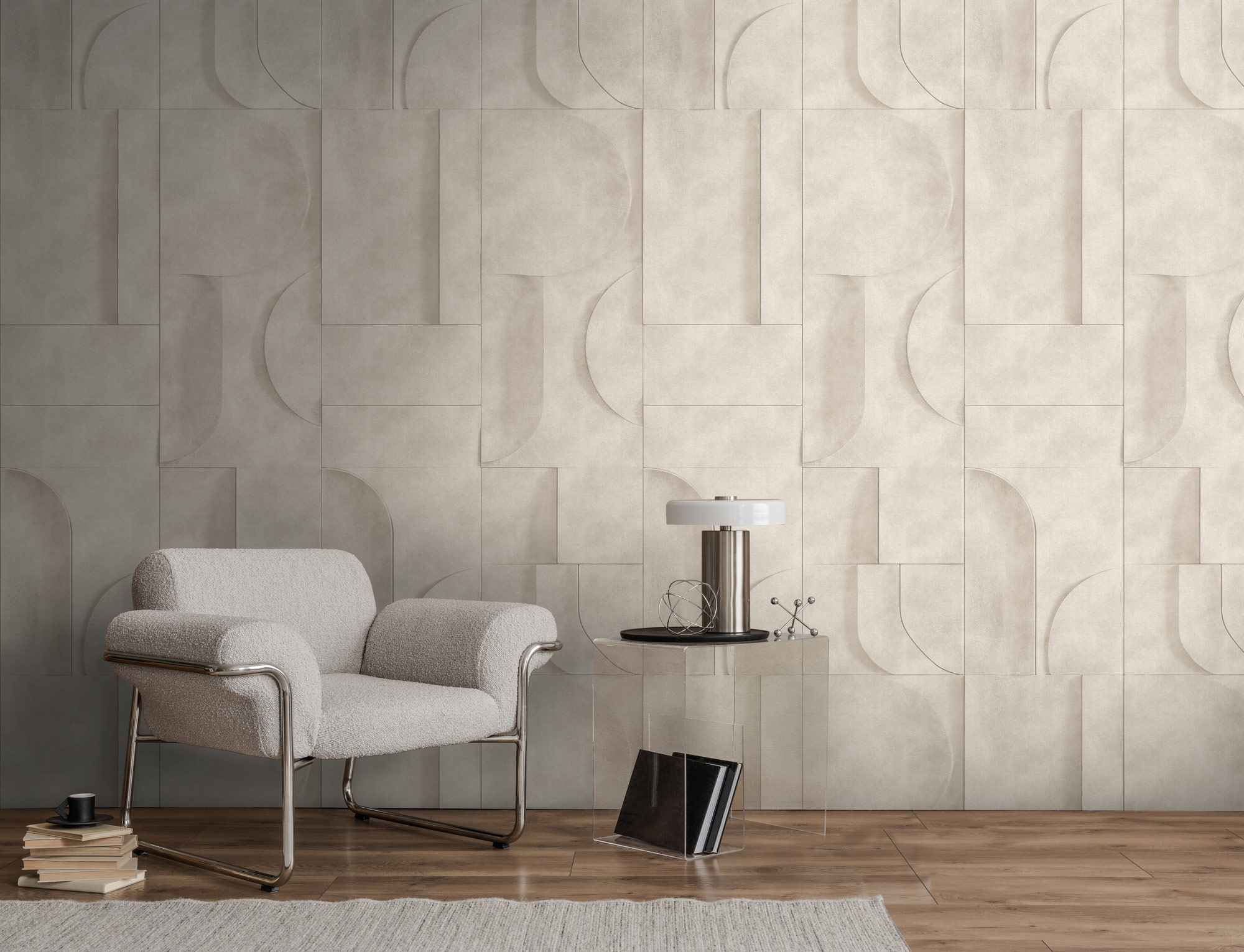 AS Fototapete The Wall 4 3D Optik Grau 792244