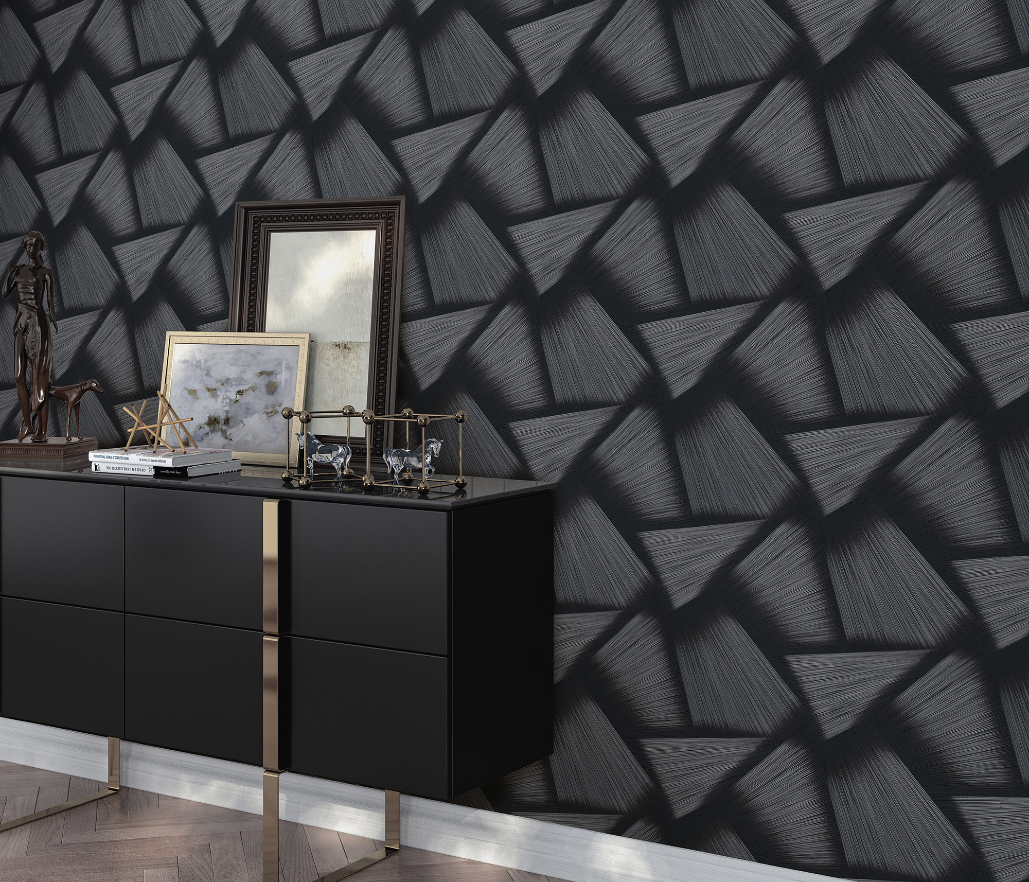 Erismann Vliestapete Spotlight 2 schwarz 1040115