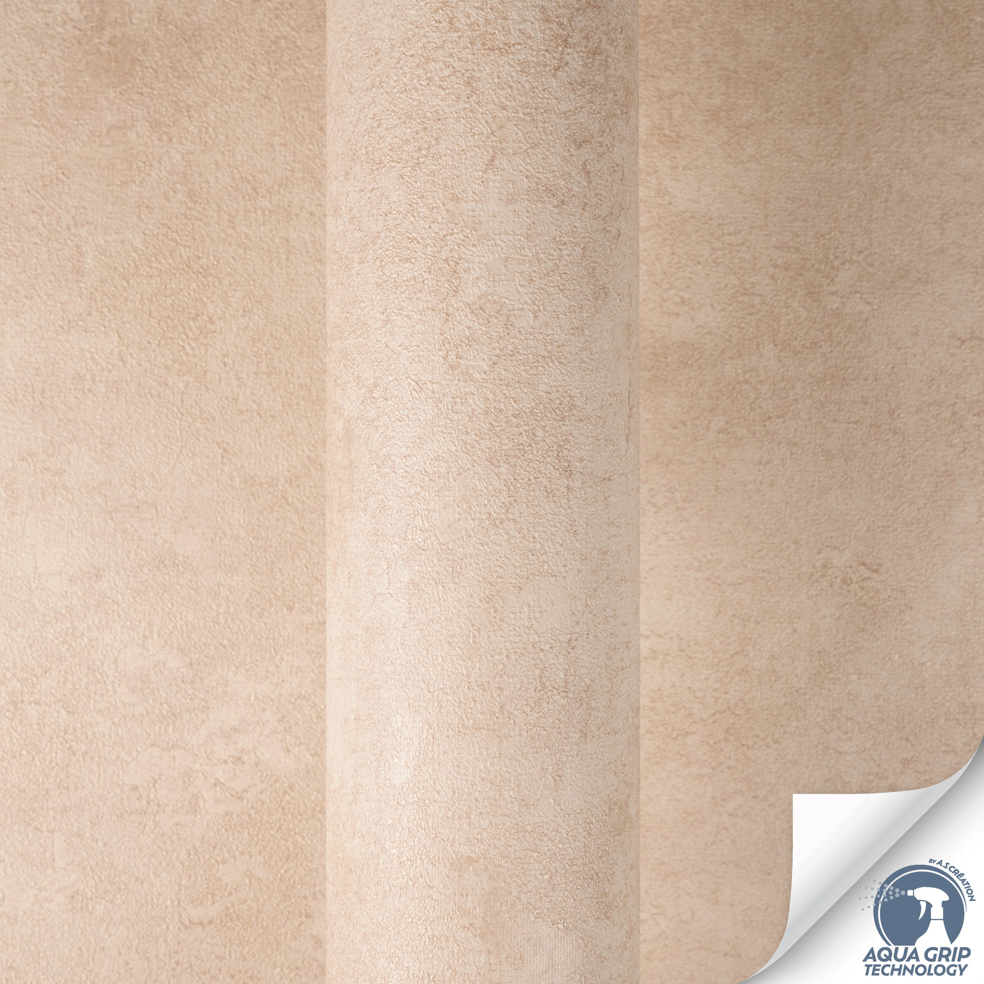 AS Vliestapete Cosiness Designdrop 2 Struktur Creme 793183