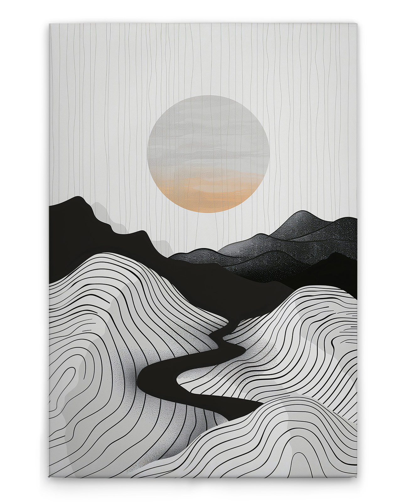 AS Leinwandbild Grey Sun DD132905