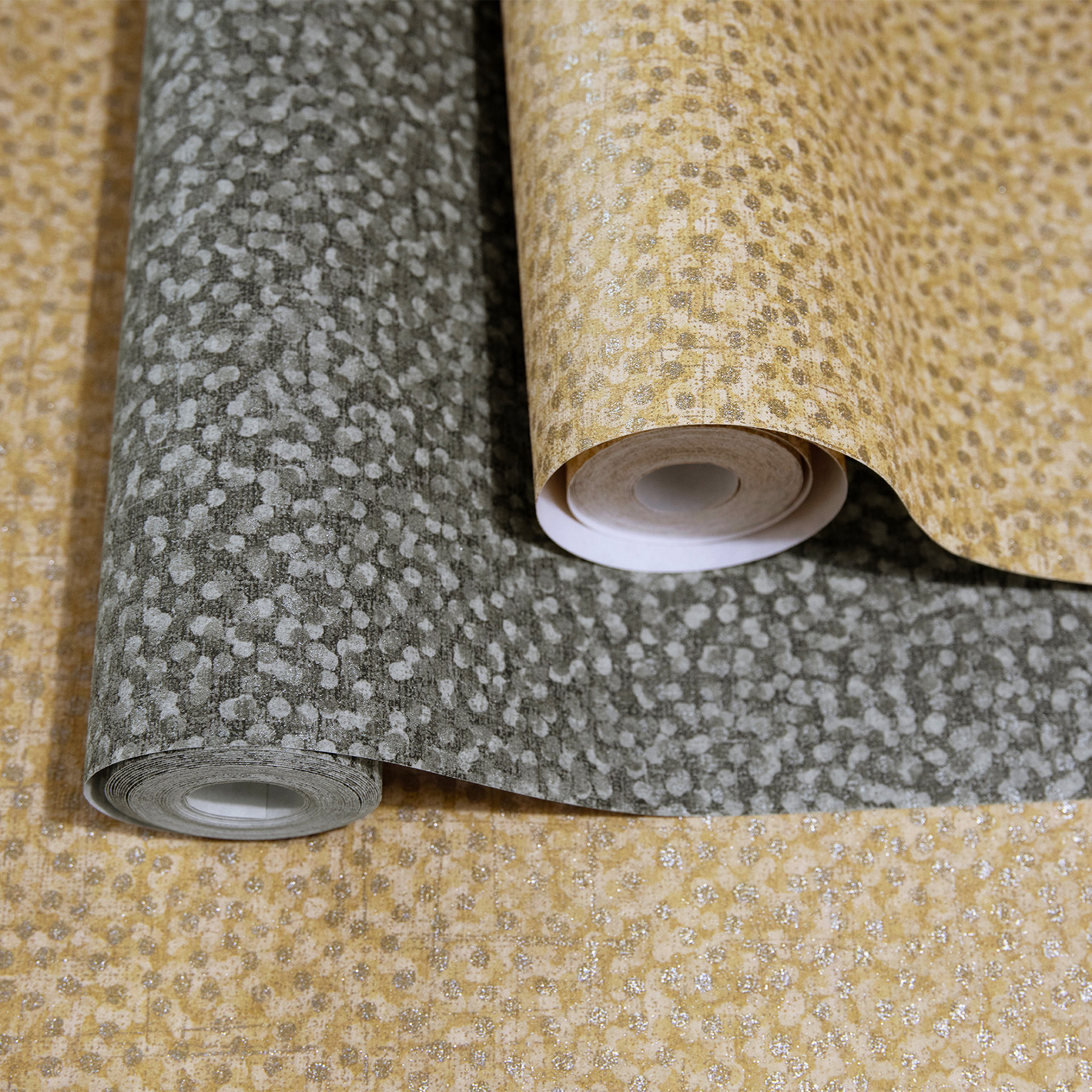 Hohenberger Vliestapete Tesoro Punto Giallo 65586