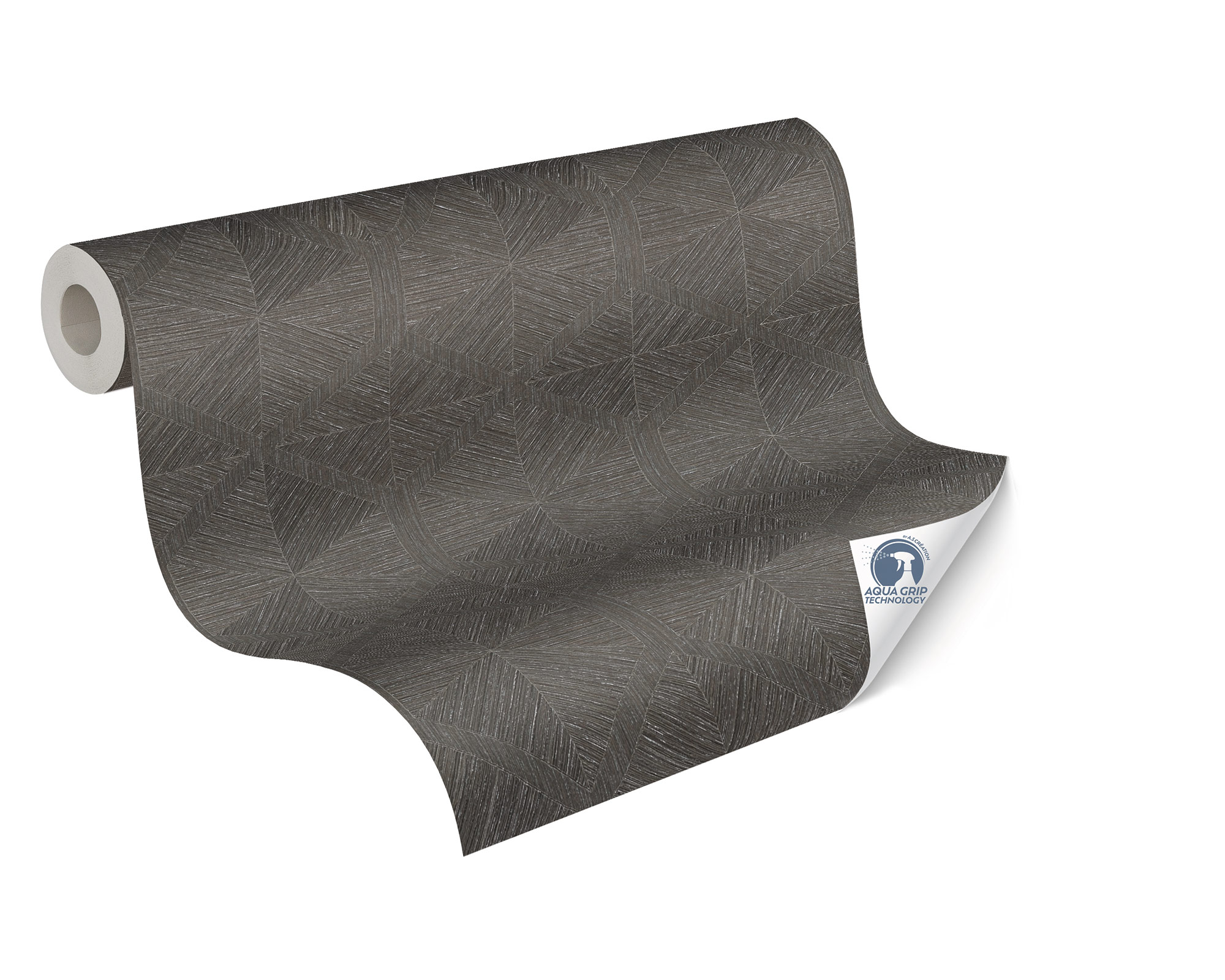 AS Vliestapete Cosiness Designdrop 2 Grafik Grau 793196