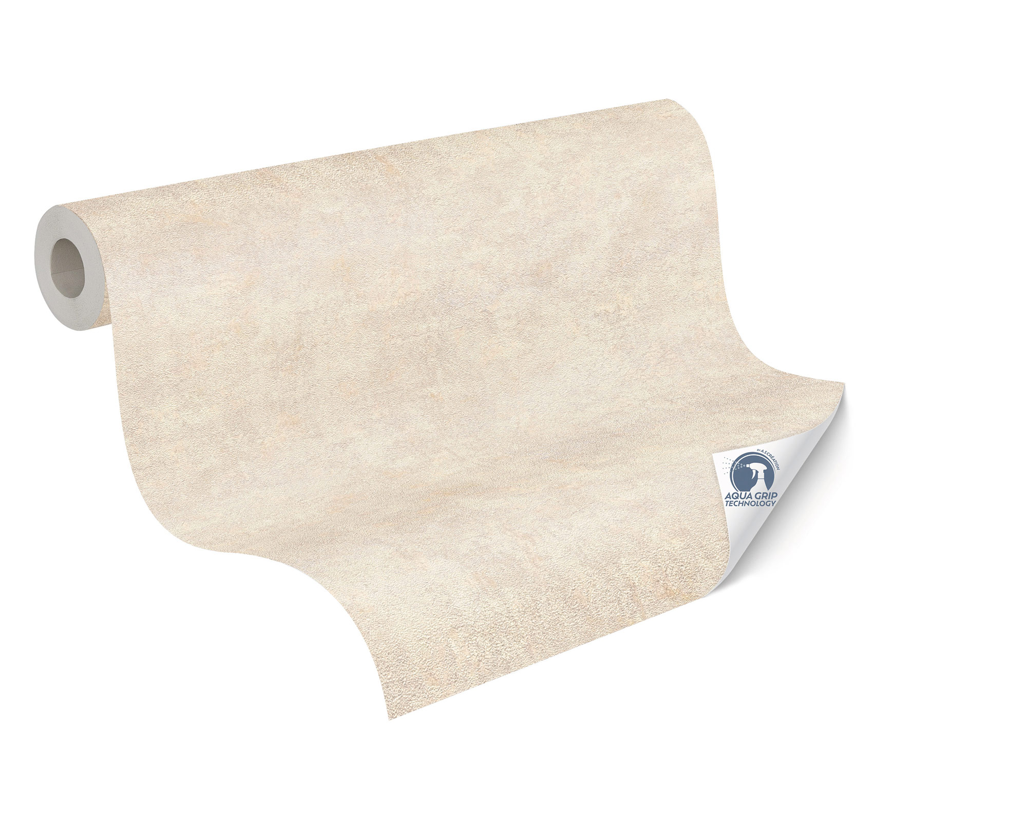 AS Vliestapete Cosiness Designdrop 2 Struktur Creme 793183