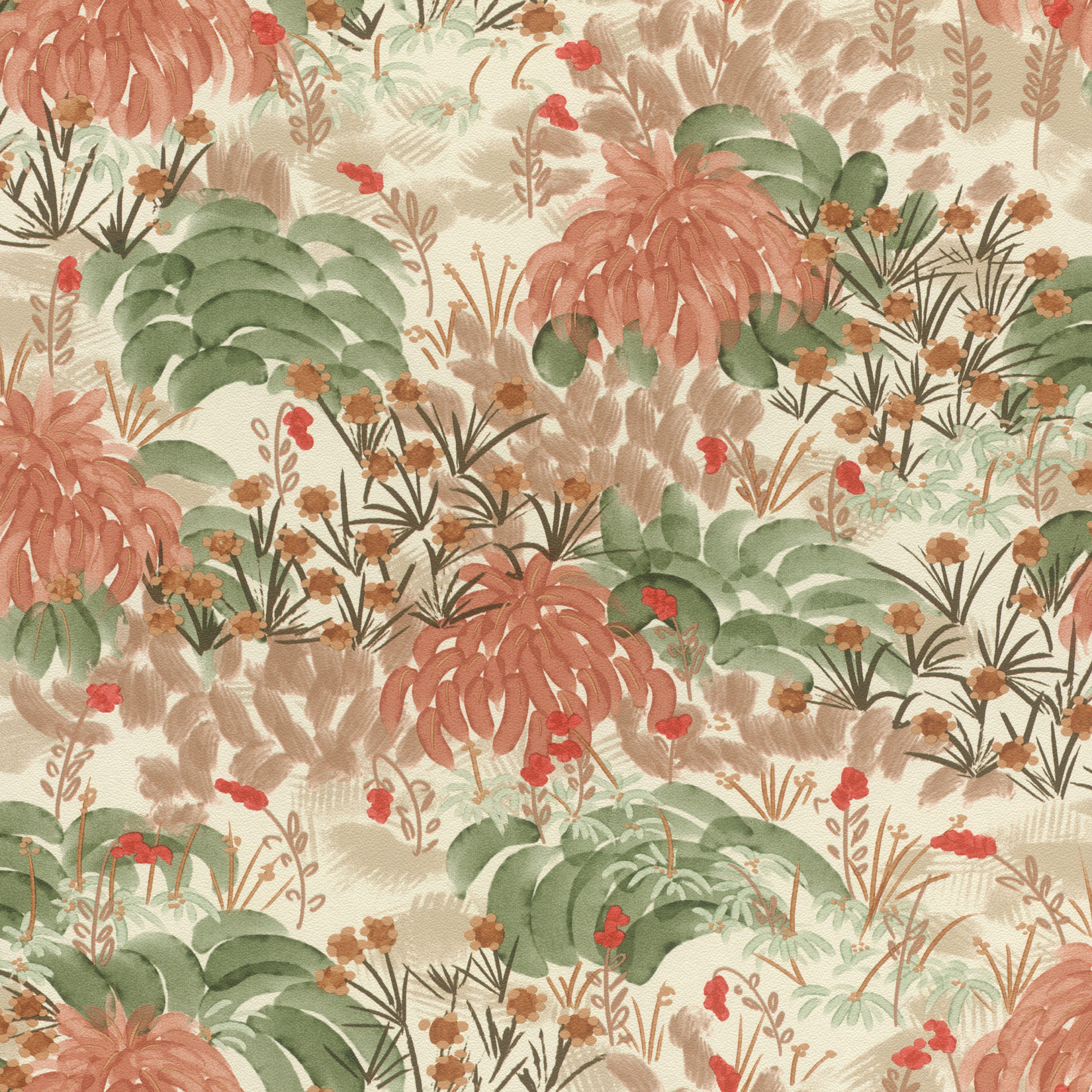 Rasch Vliestapete Beltesto Braun Botanical 868319