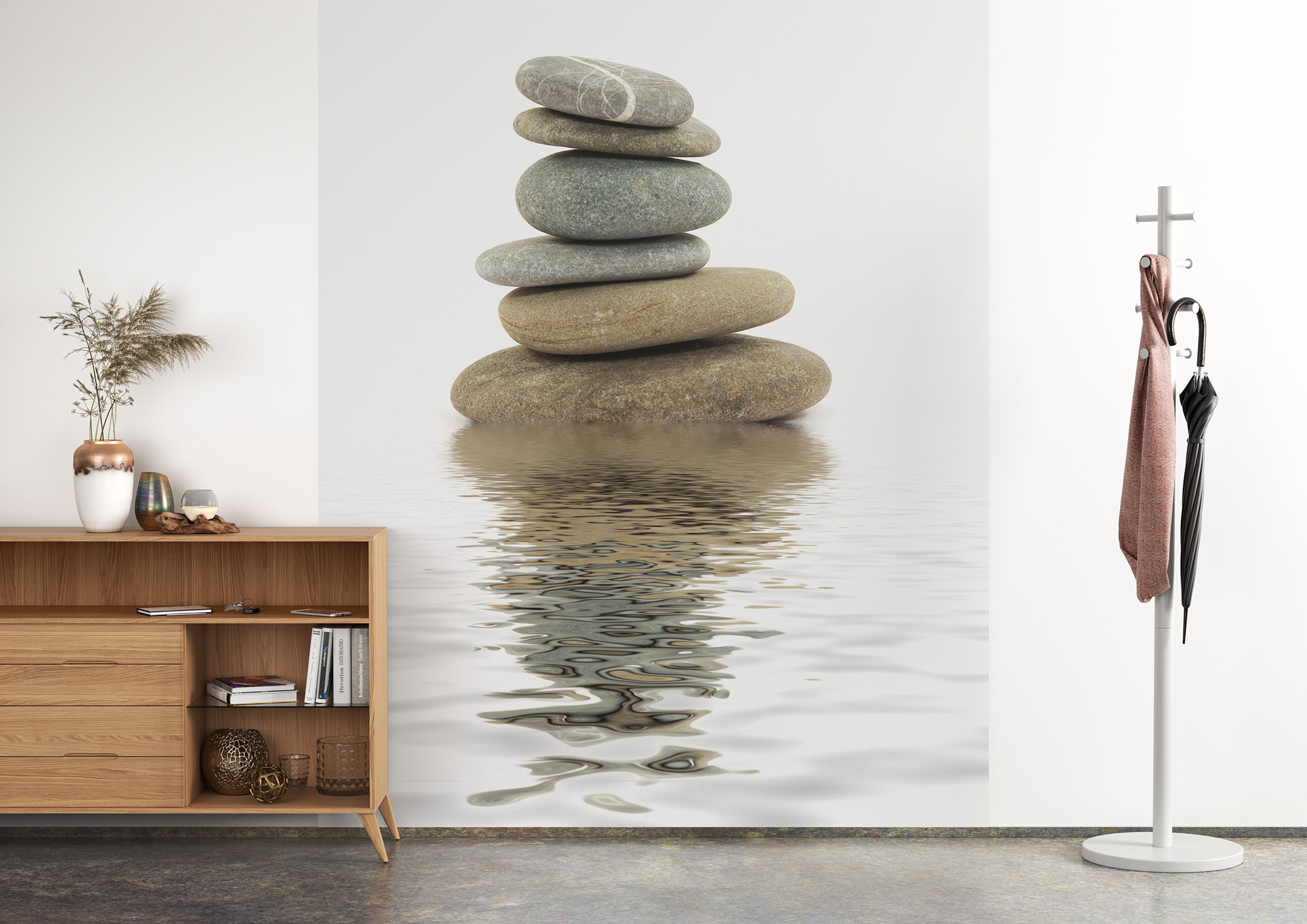 Rasch Fototapete Magic Walls Kiesel 891706