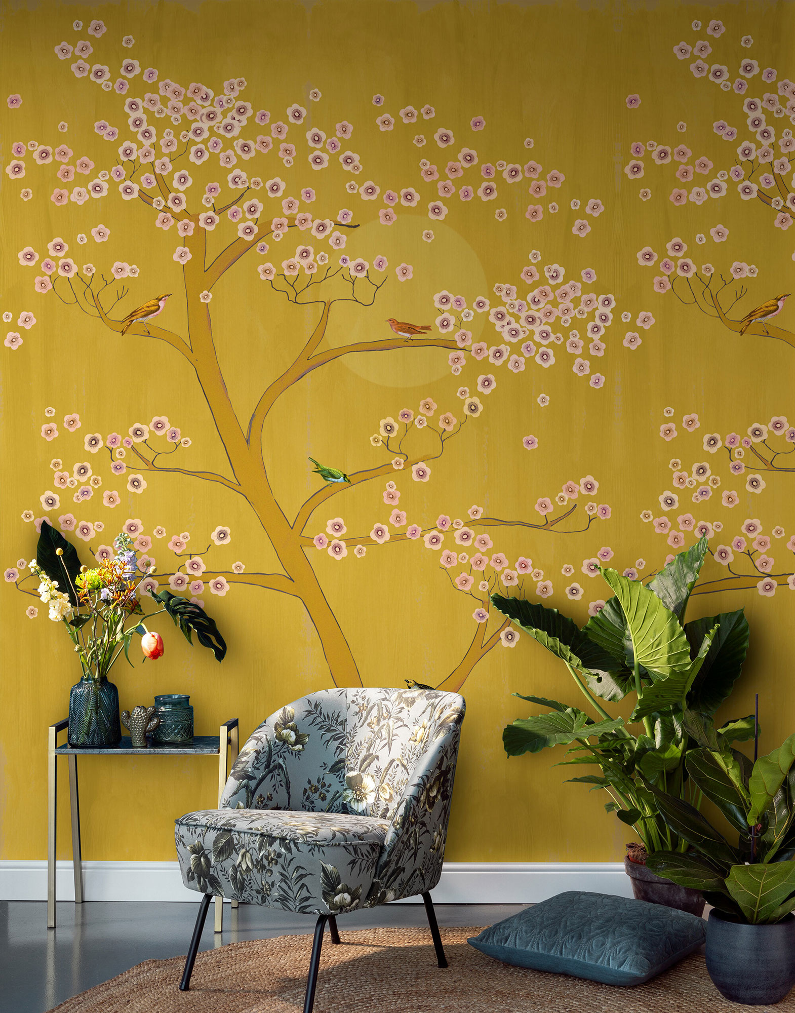 Rasch Fototapete Magic Walls Baum Blüten Japan 542127