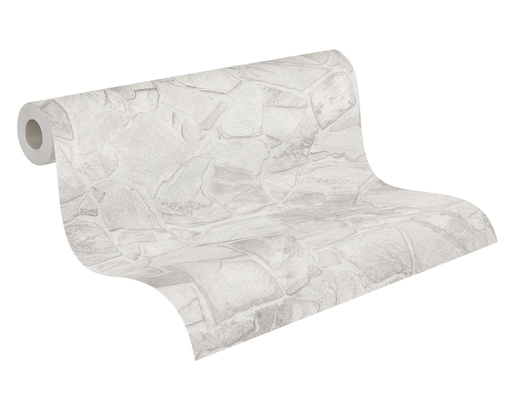 AS Vliestapete Terra Steinoptik grau 389350