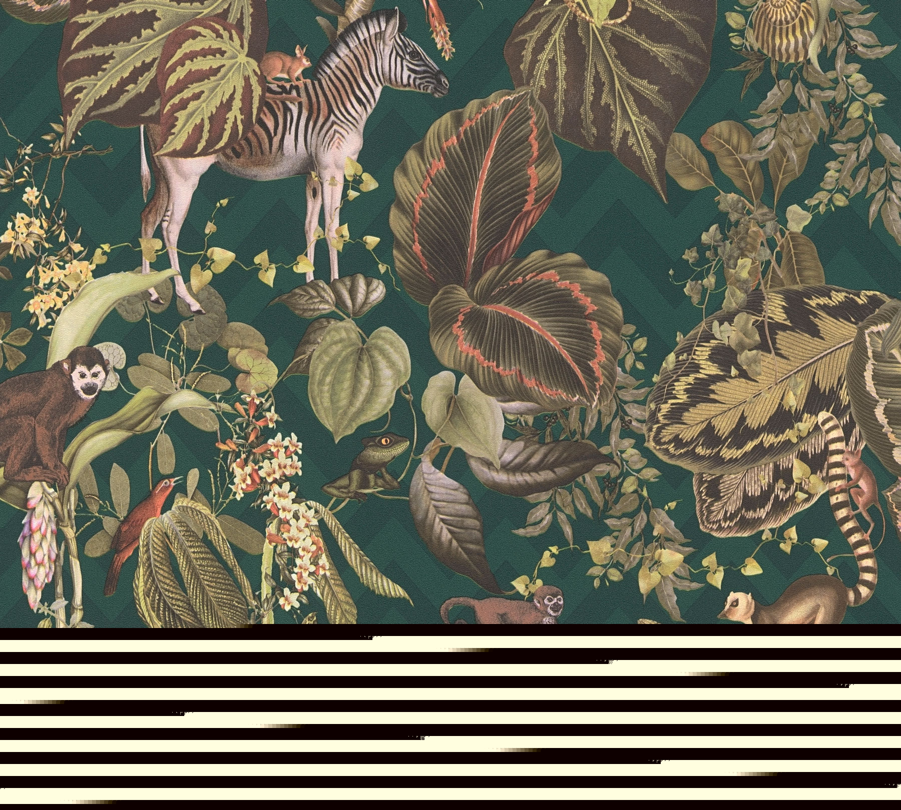 AS Vliestapete Michalsky 4 Dschungel grün 379902