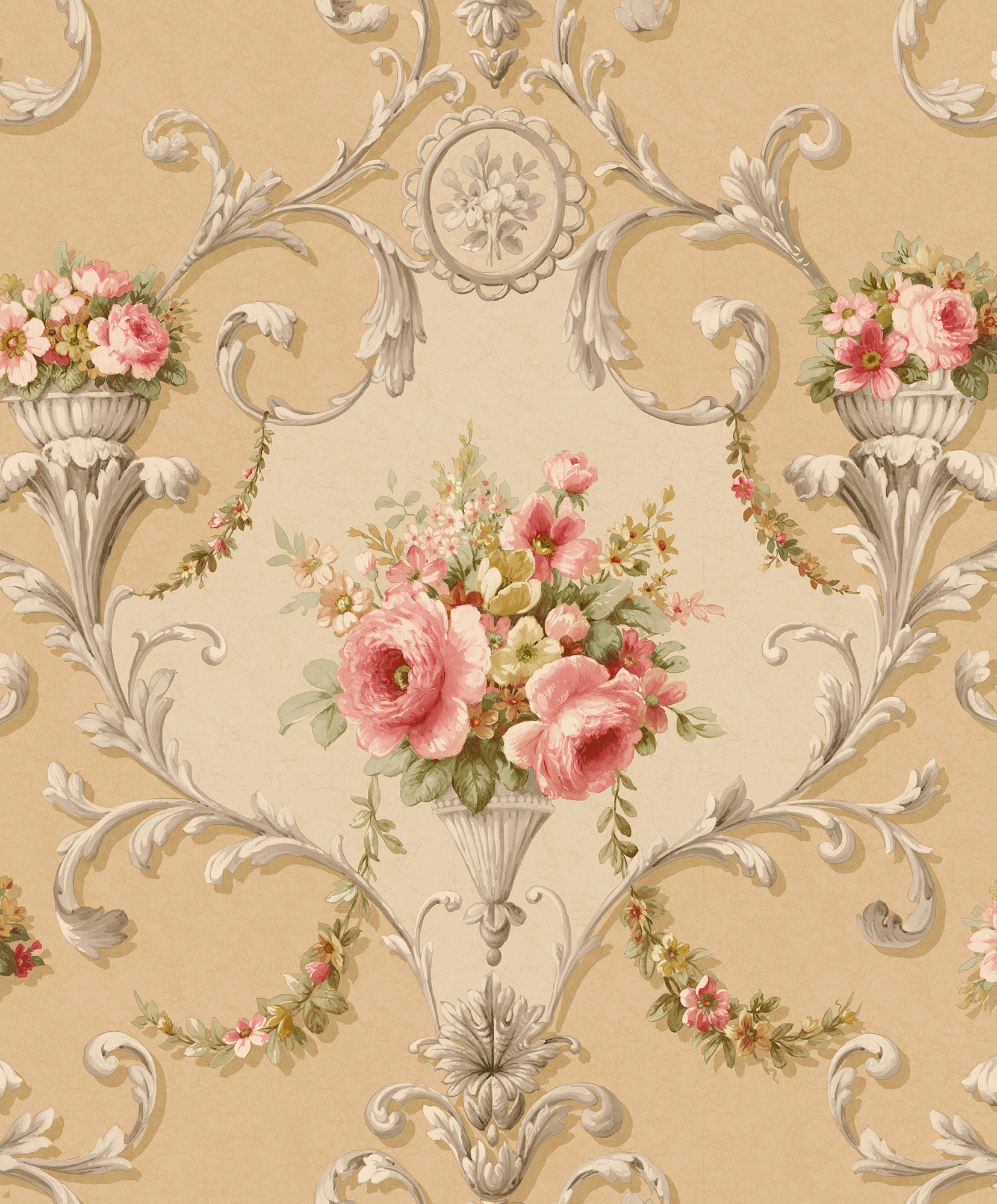 Essener Vliestapete Classic Silks 4 Blumen CI38234 Essener Vliestapete Classic Silks 4 Blumen CI38234