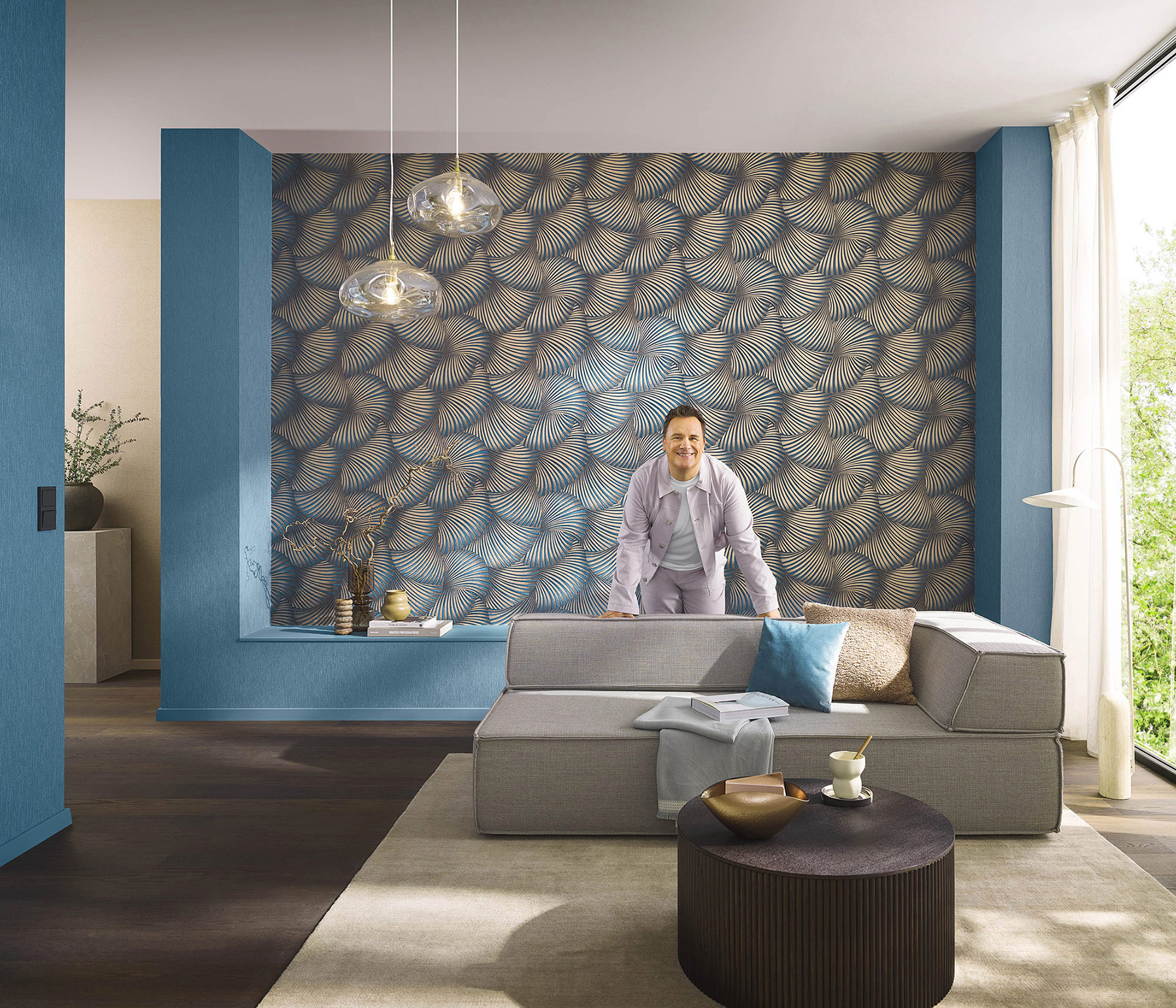 Erismann Vliestapete GMK Fashion for Walls 5 blau 1052508