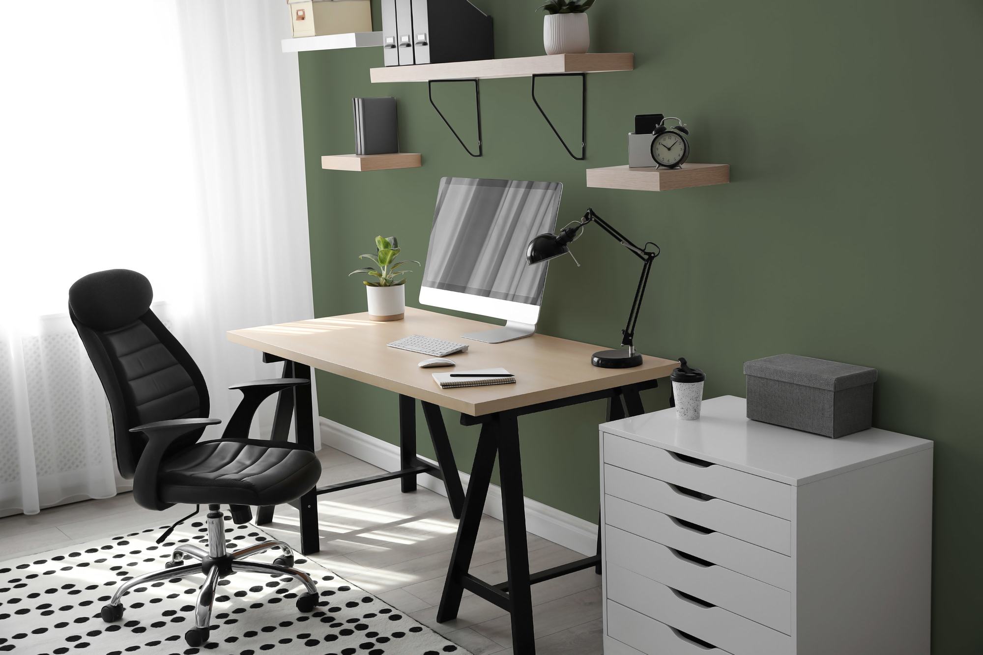 AS Premium Innenwandfarbe Puro c5004 sage green 1 L