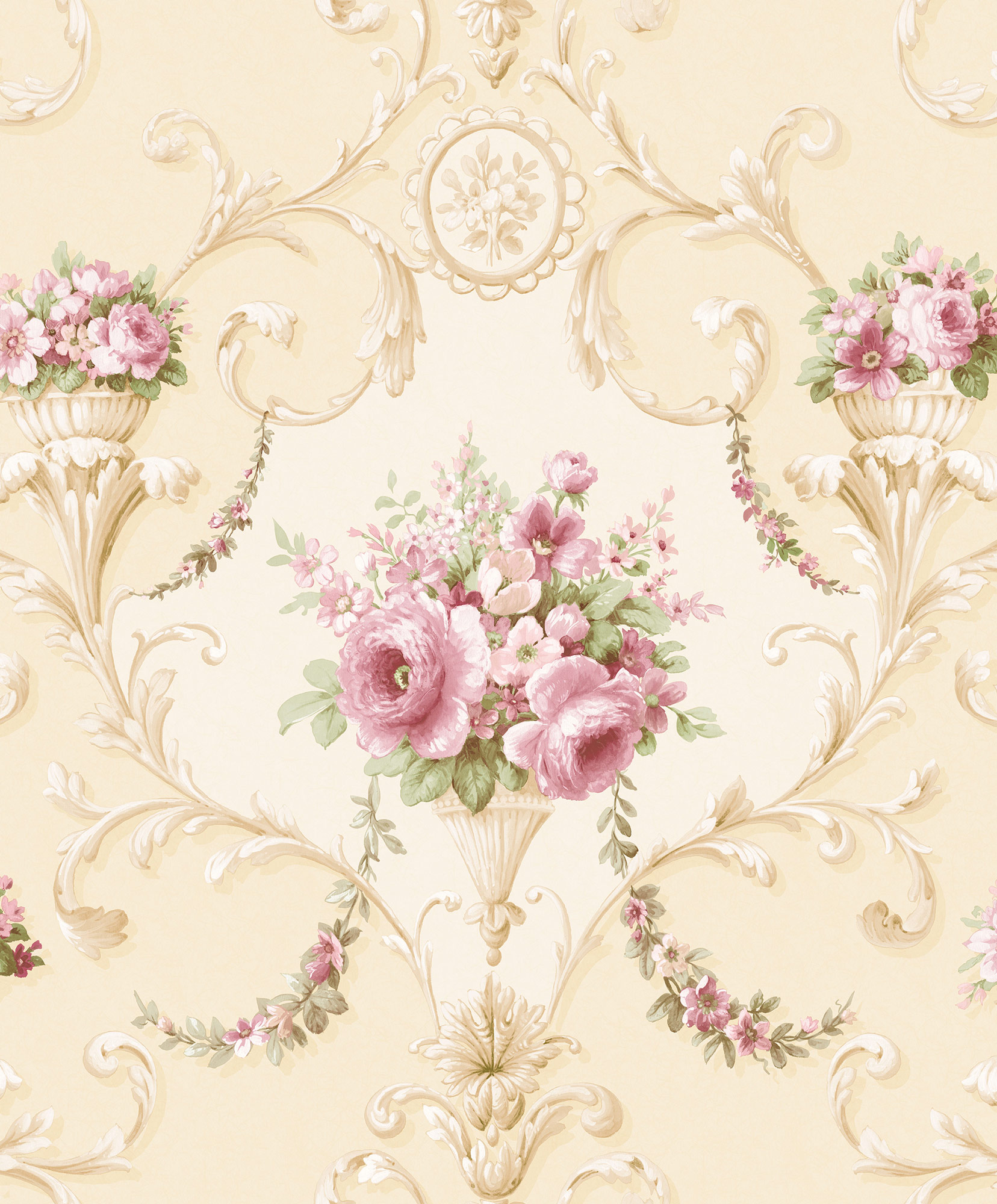 Essener Vliestapete Classic Silks 4 Blumen CI38230 Essener Vliestapete Classic Silks 4 Blumen CI38230