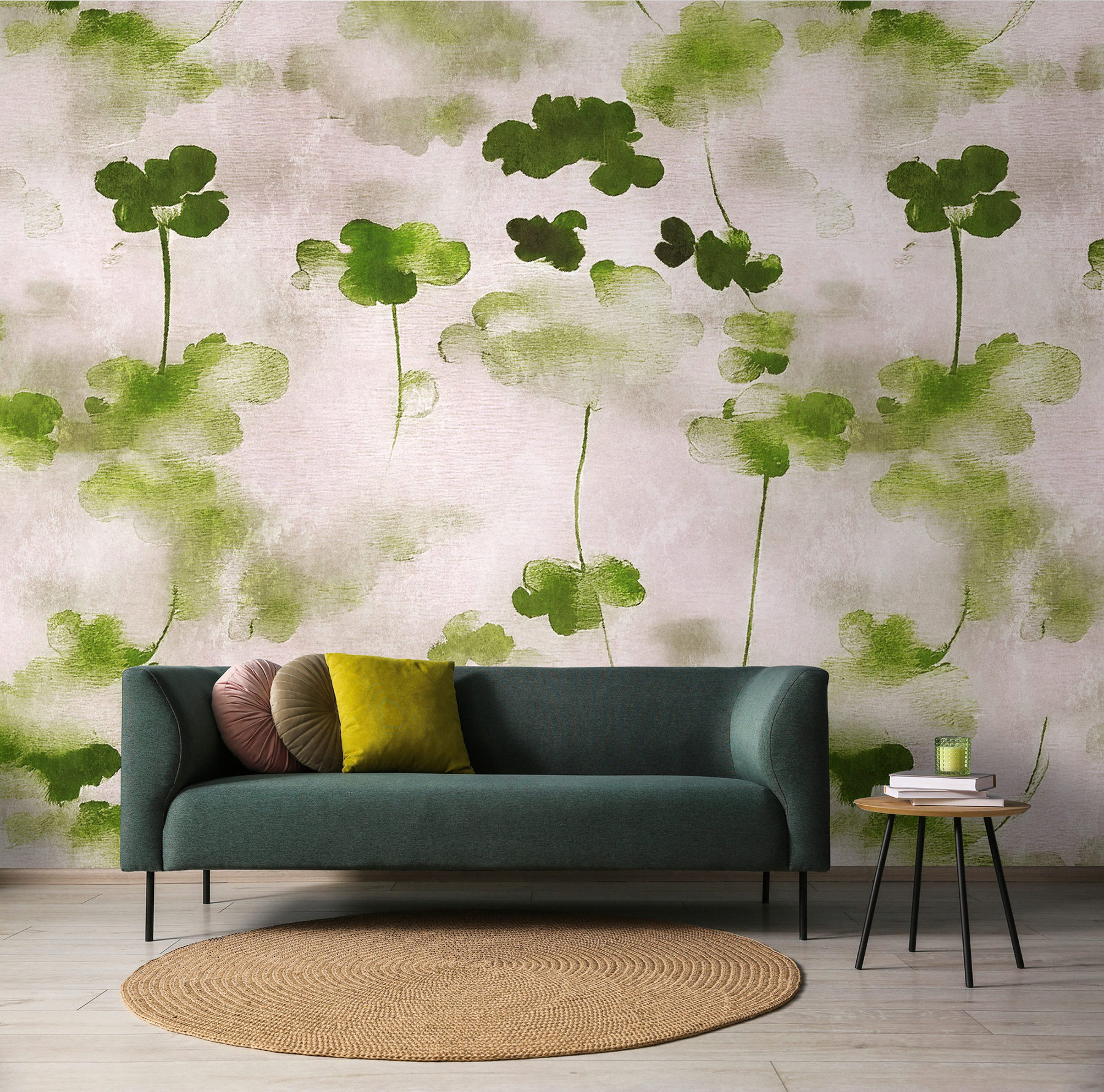 AS Fototapete Walls by Patel 5 Blätter Grün DD134201