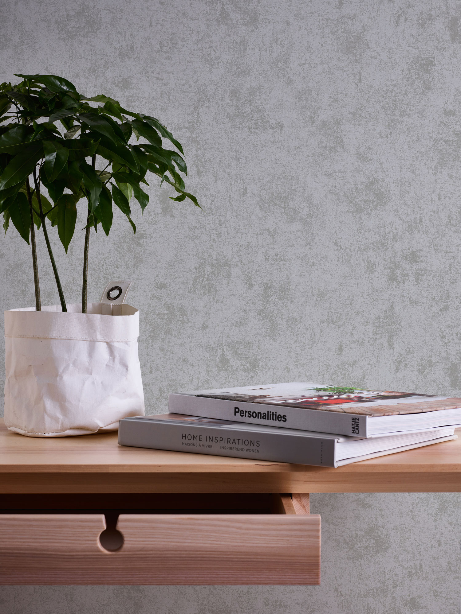 Livingwalls Vliestapete Premium Wall 2 einfarbig 389693