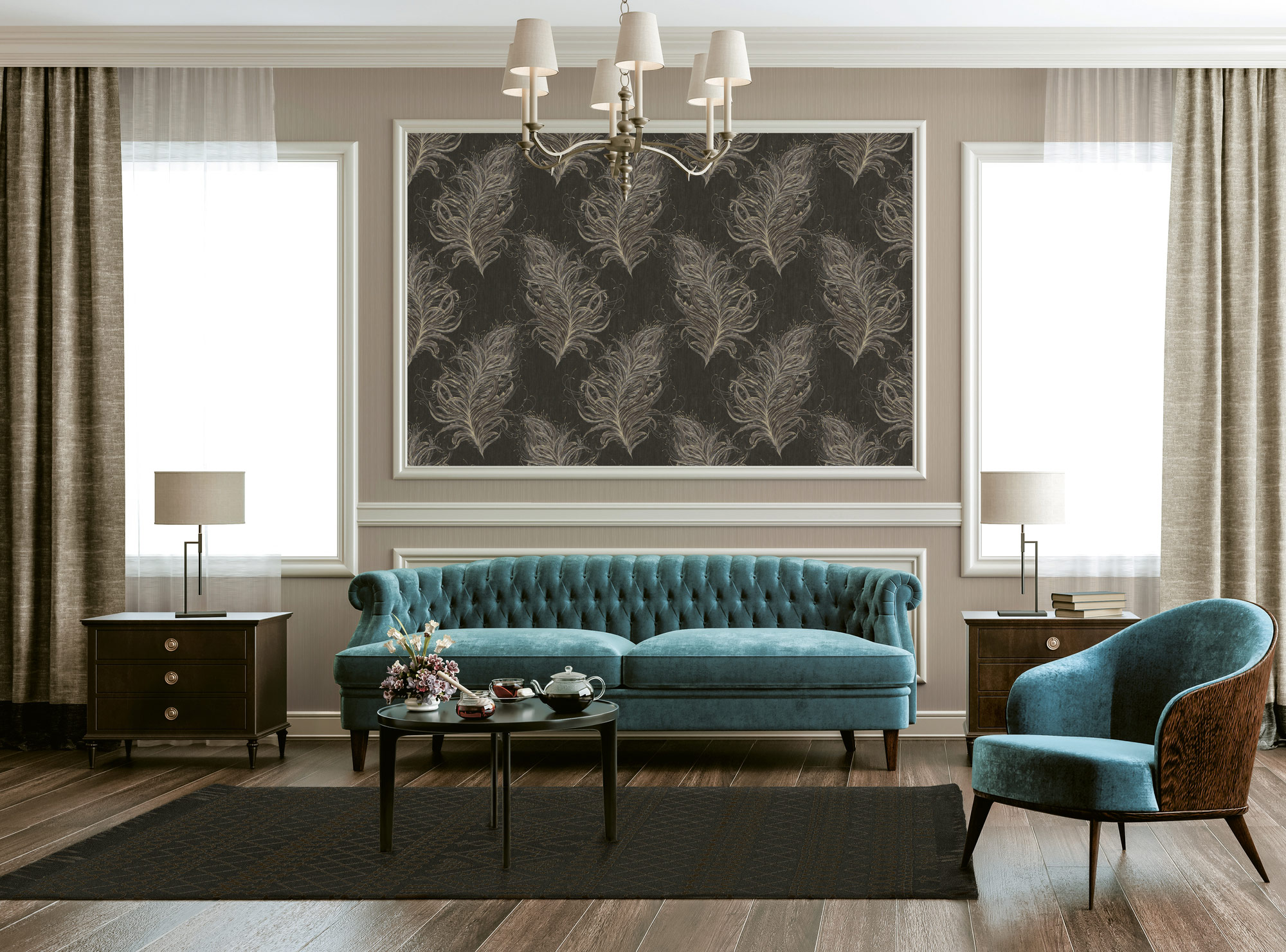 AS Vliestapete The BOS beige Unitapete 380991