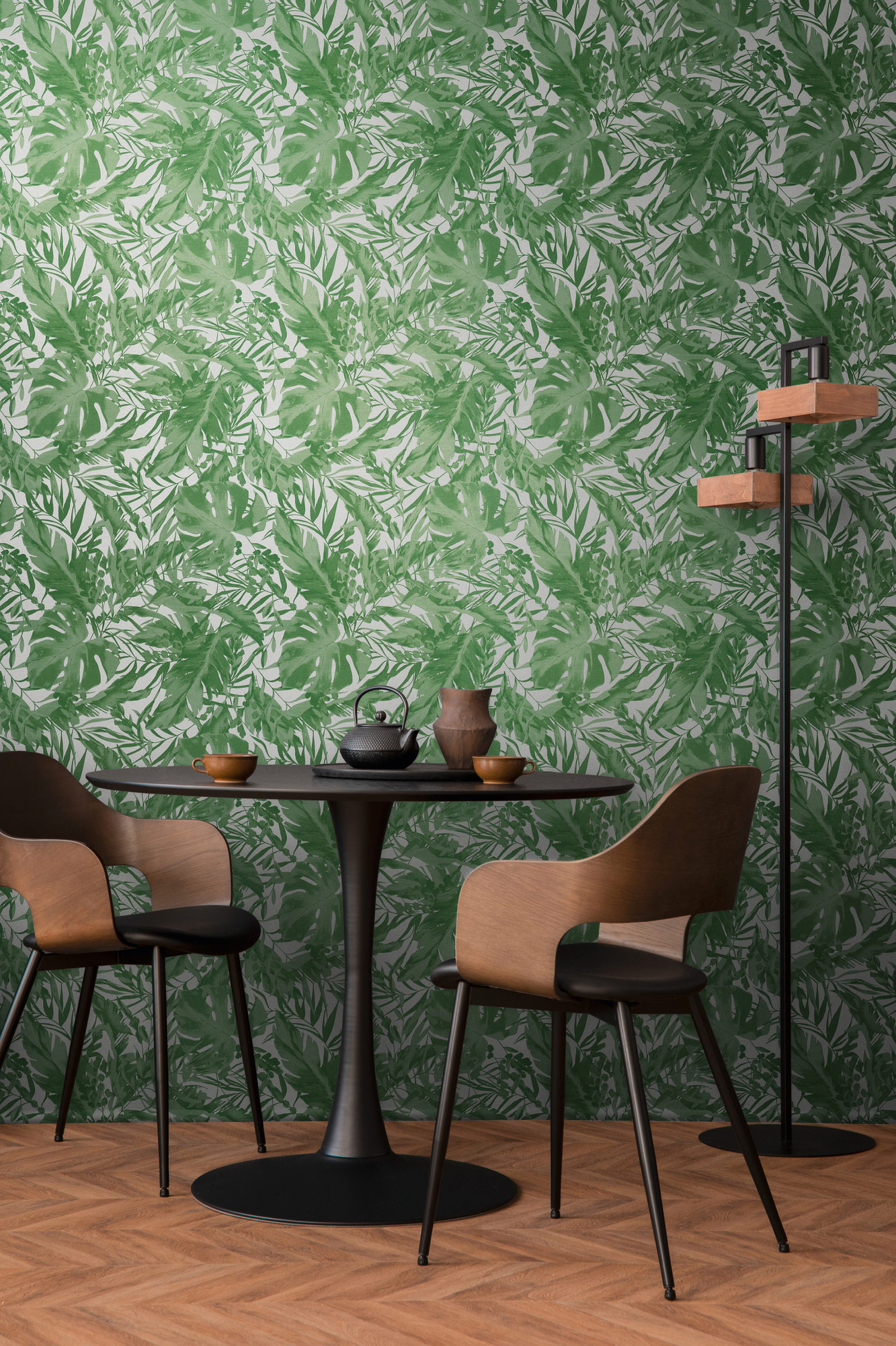 AS Vliestapete CosmoLiving Dschungel Grün 790634