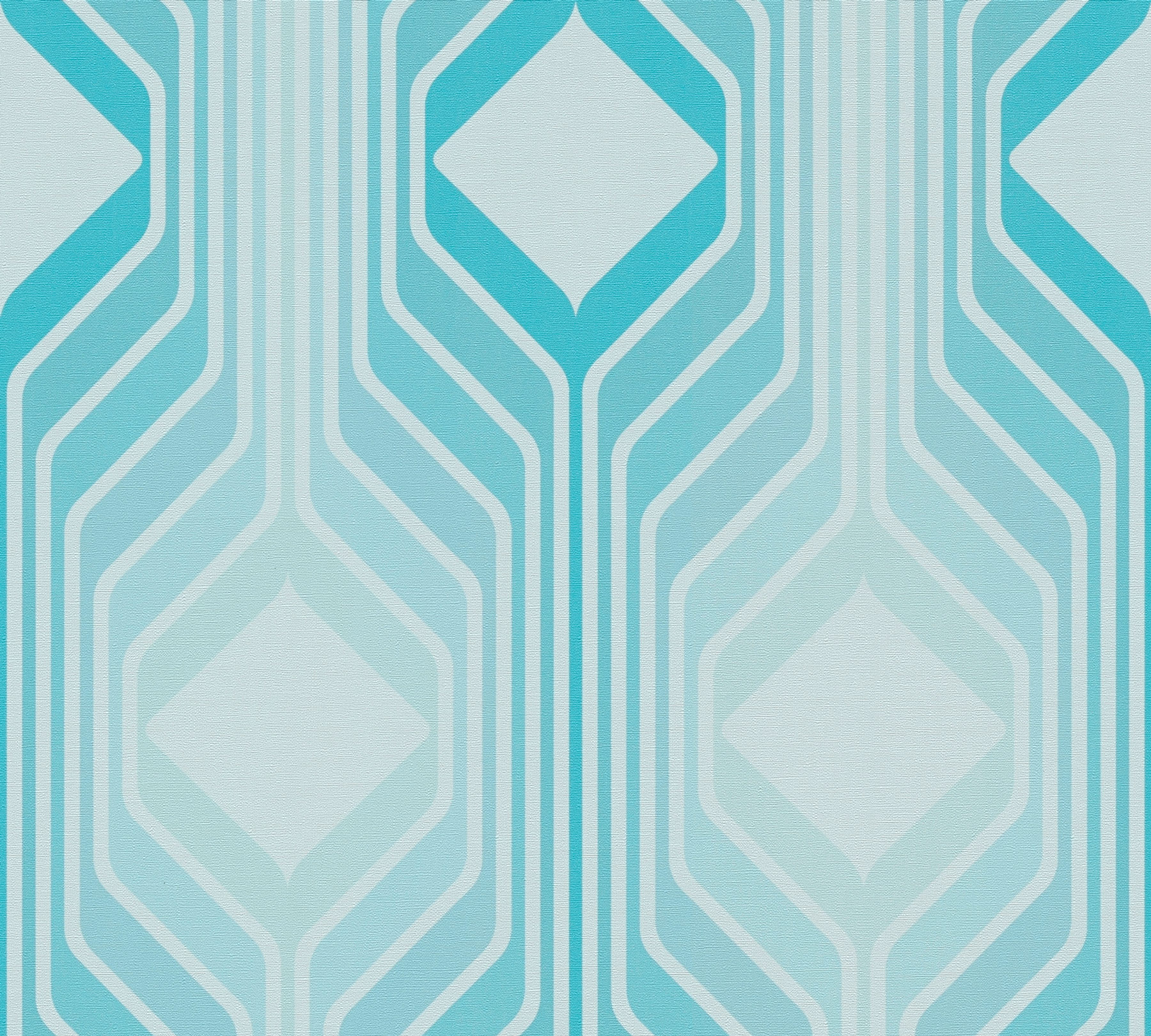 AS Creation Vliestapete Retro Chic Blau 395321