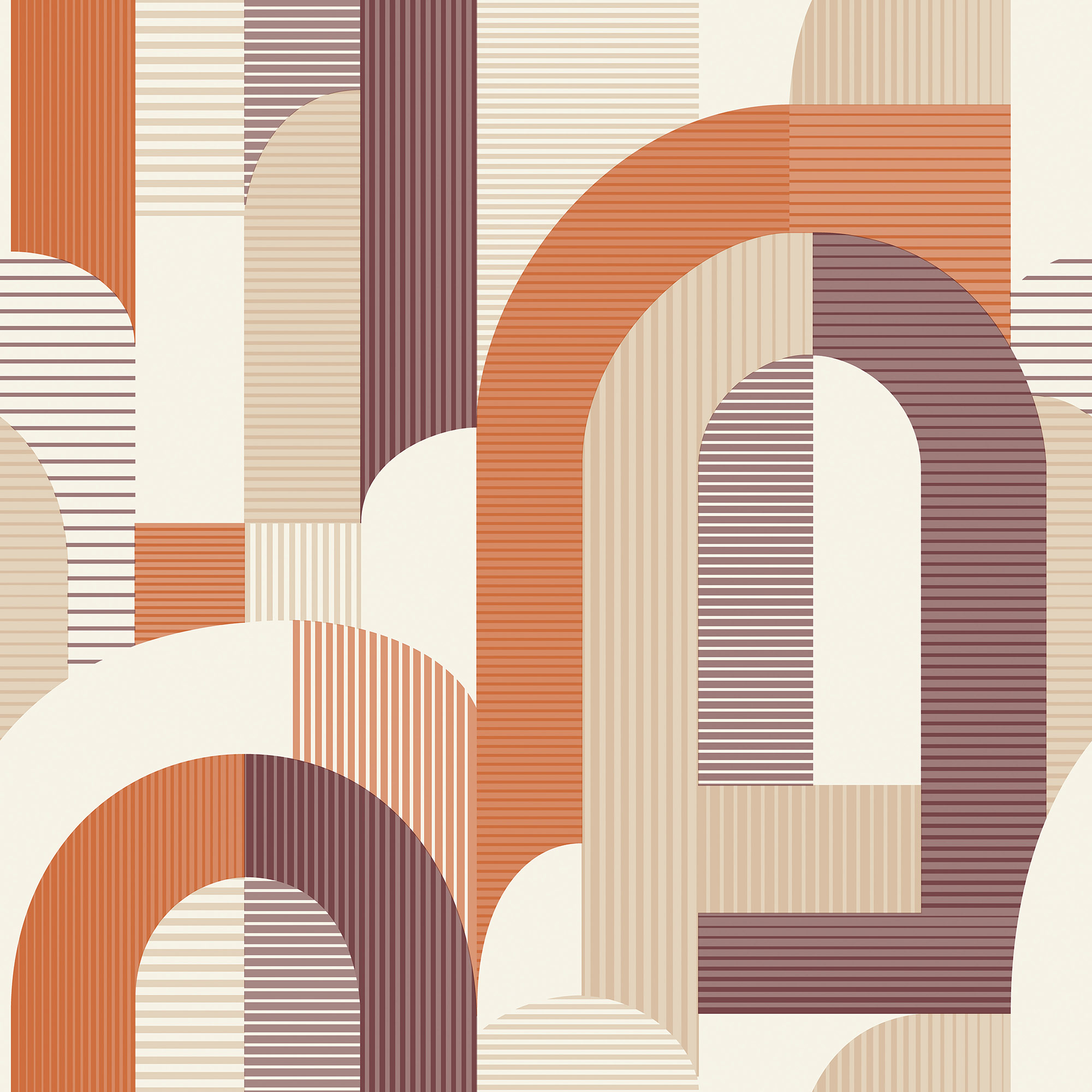 Grandeco Vliestapete Maison Retro MN3608