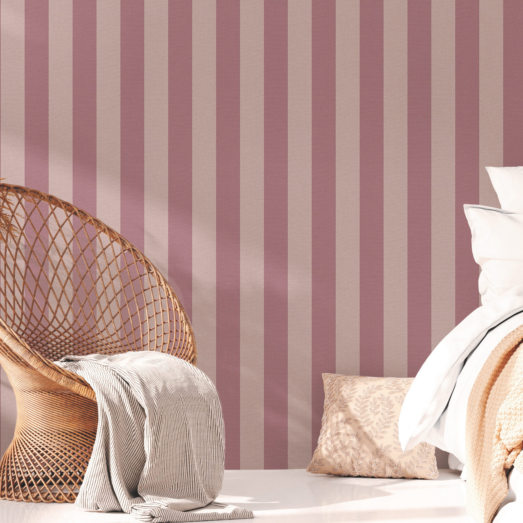 AS Vliestapete Deco Satintapete Streifentapete 386654