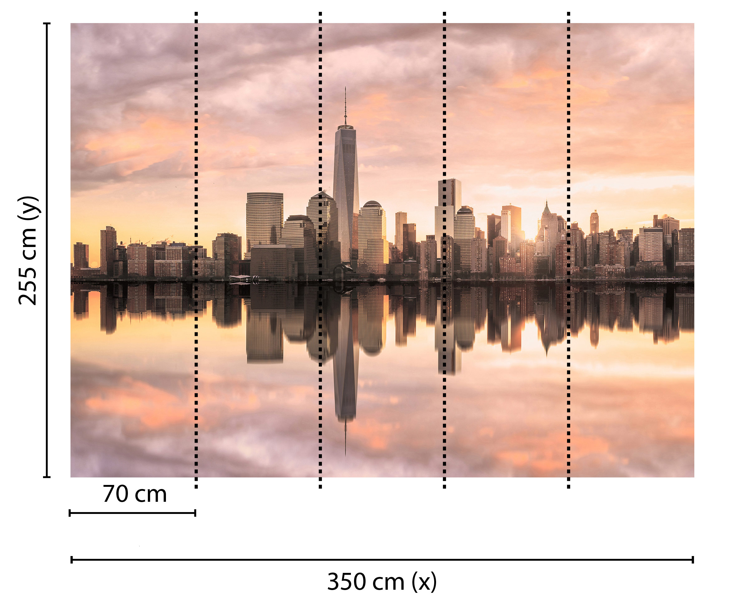 AS Fototapete Designwalls Skyline New York DD118680