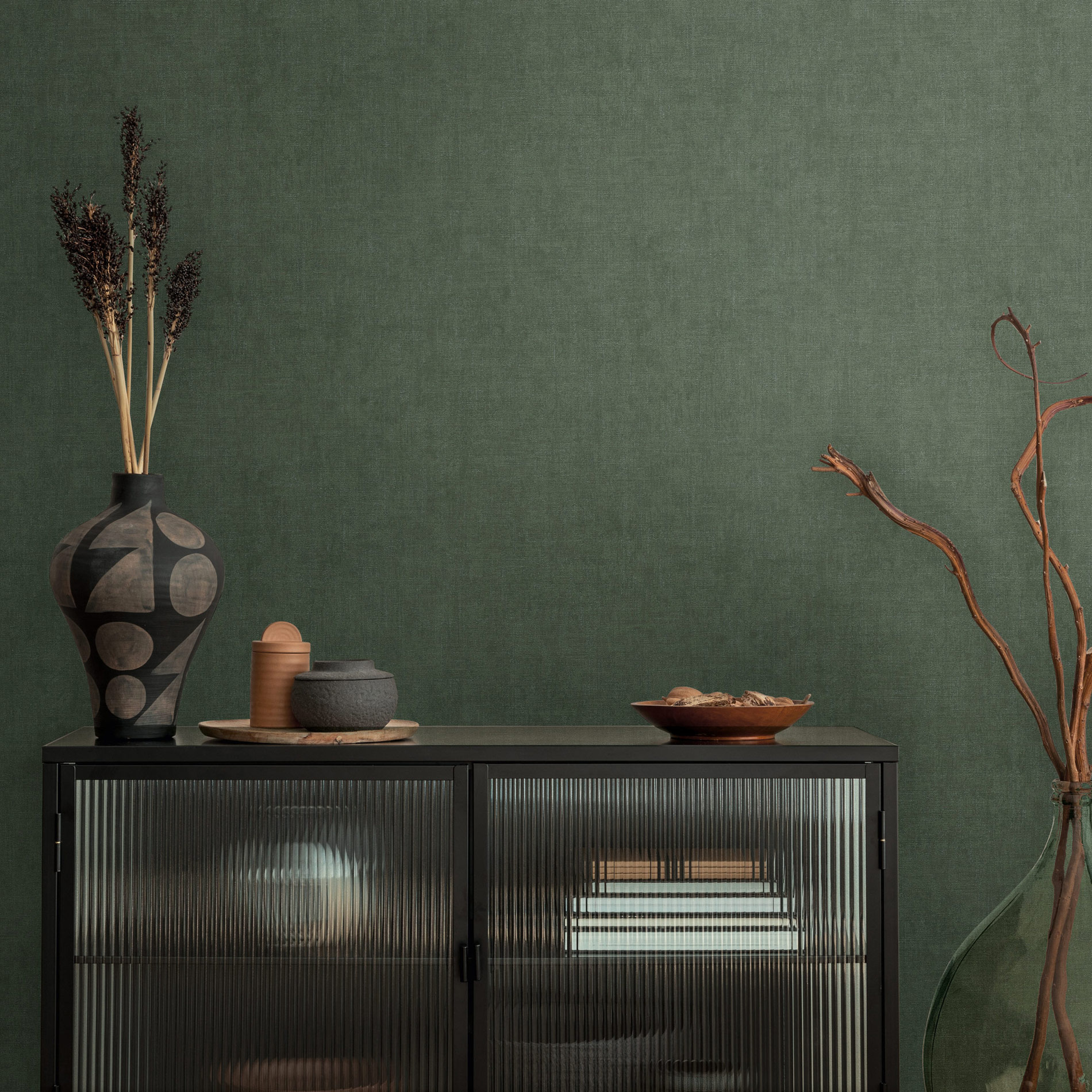 AS Vliestapete History of Art 2 Struktur Grün 790448