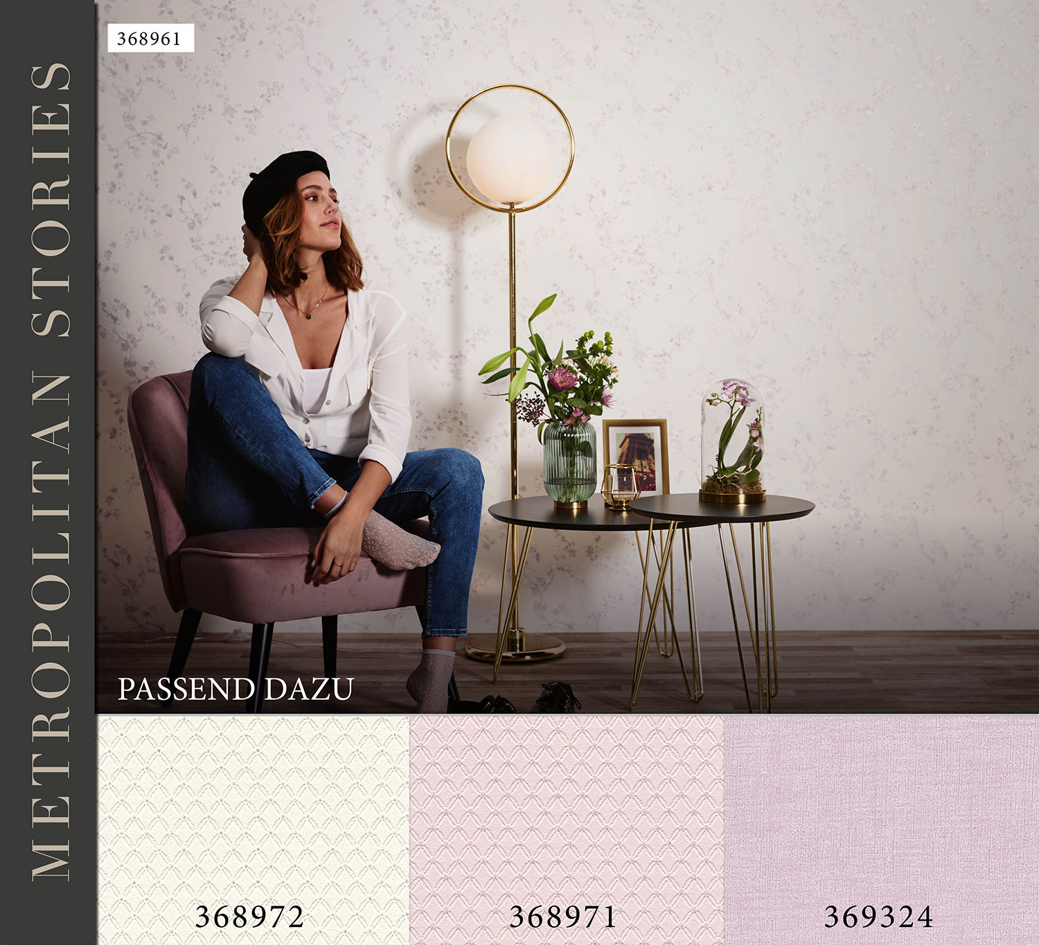 AS Vliestapete Metropolitan Stories Unitapete 368972