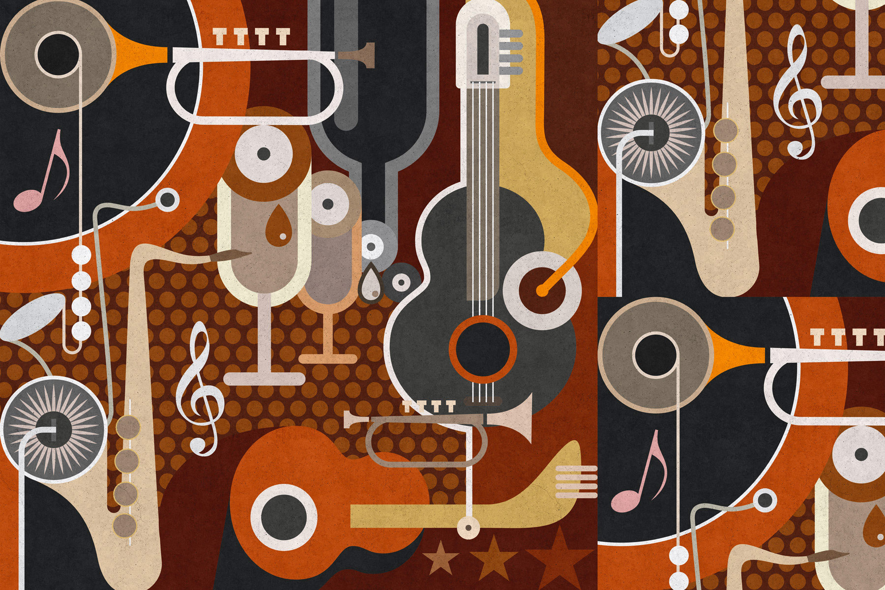 AS Leinwandbild Wall of Sound 1 DD132028