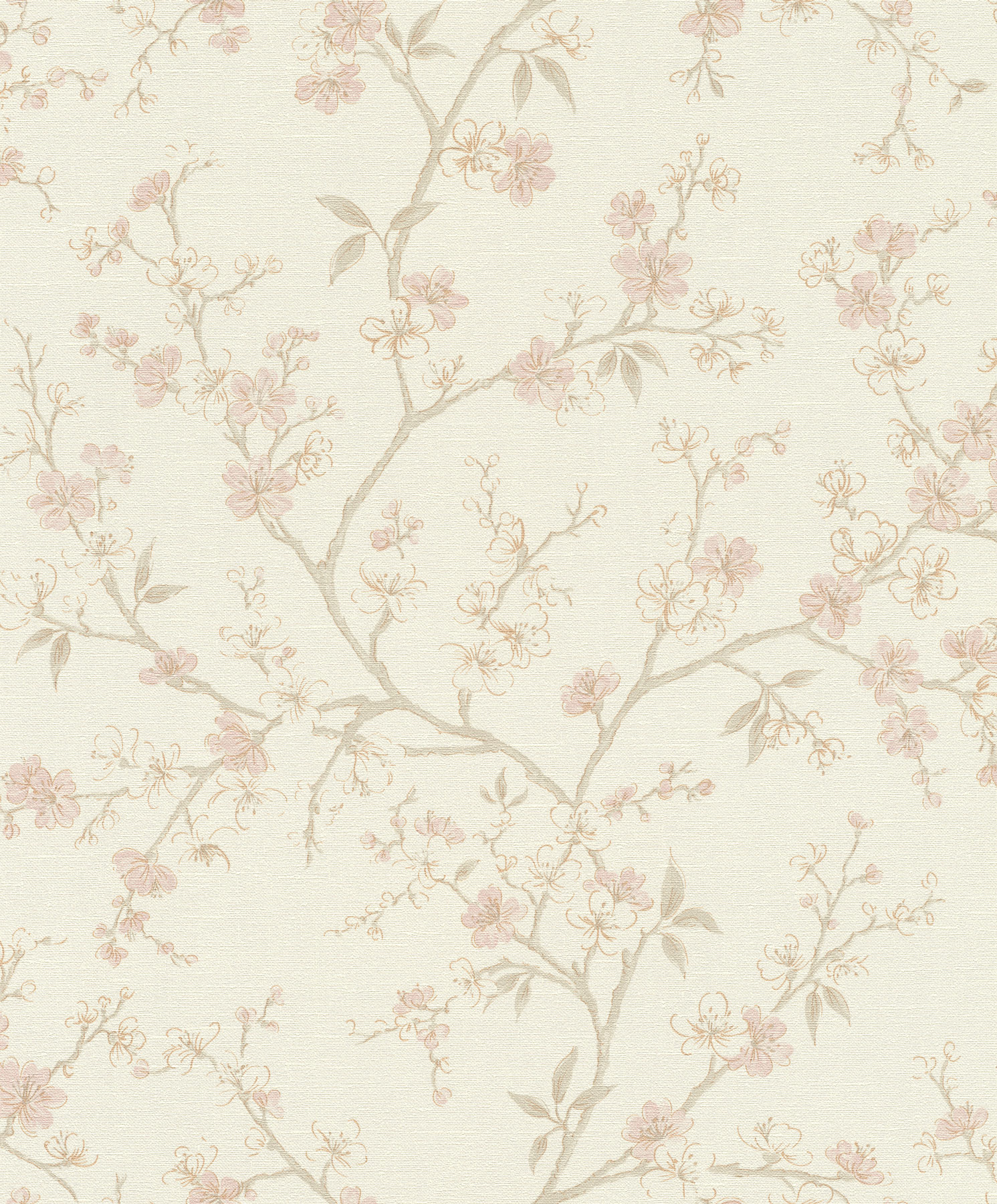 Rasch Vliestapete Country Charme Rosa-Puderrosa 456745