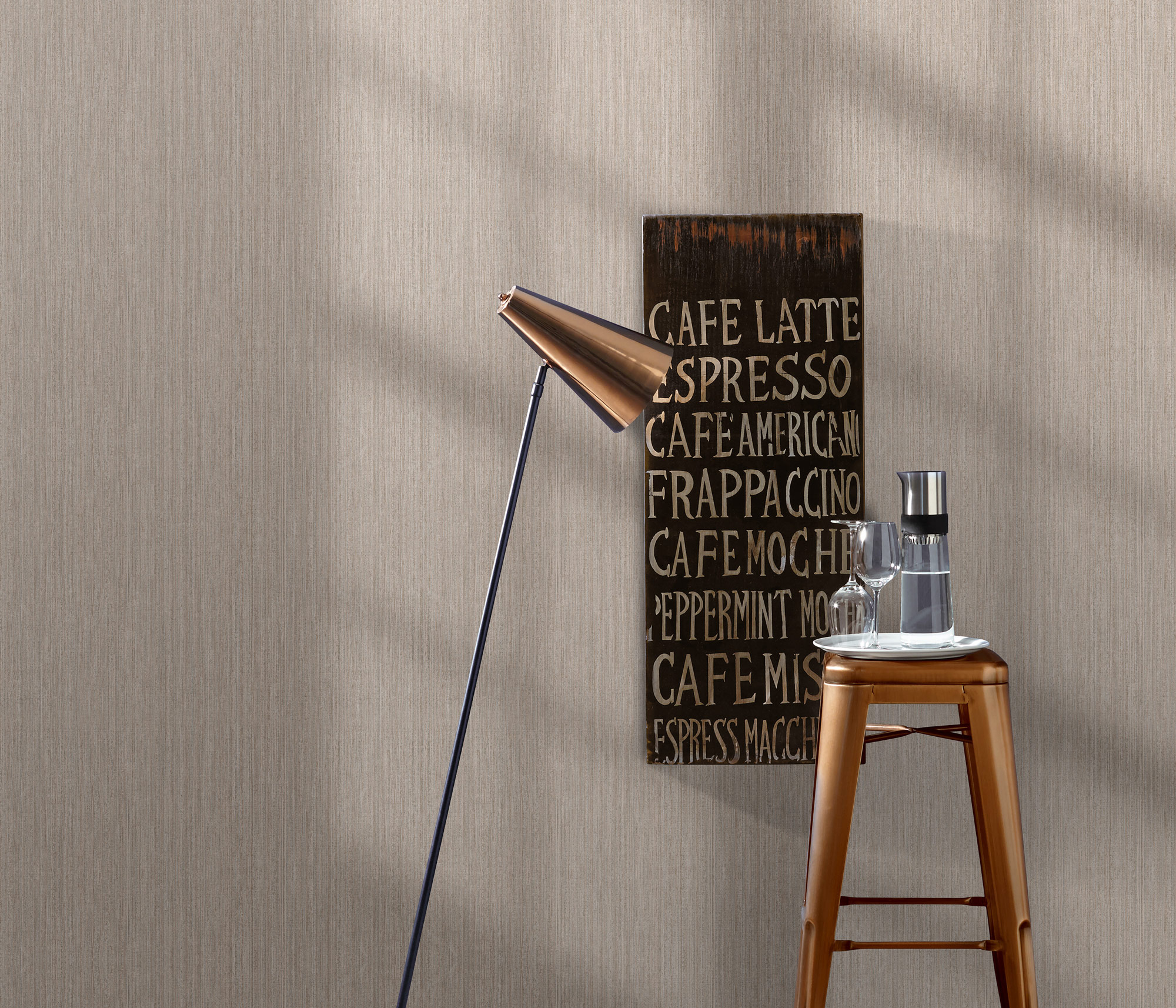 Erismann Vliestapete Pure Harmony taupe 1059032