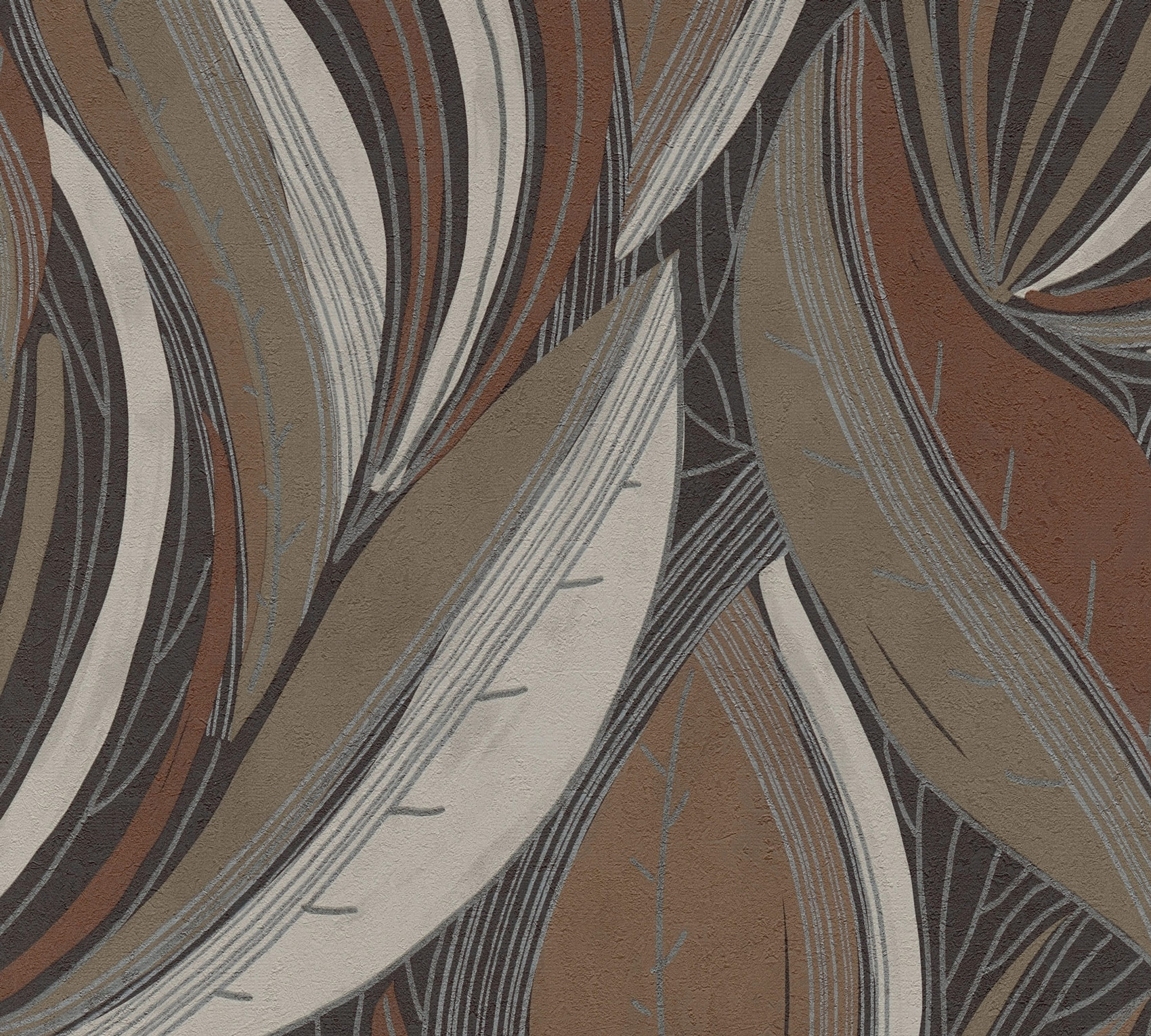 AS Vliestapete MS Hot Spots Floral Braun 786553 AS Vliestapete MS Hot Spots Floral Braun 786553