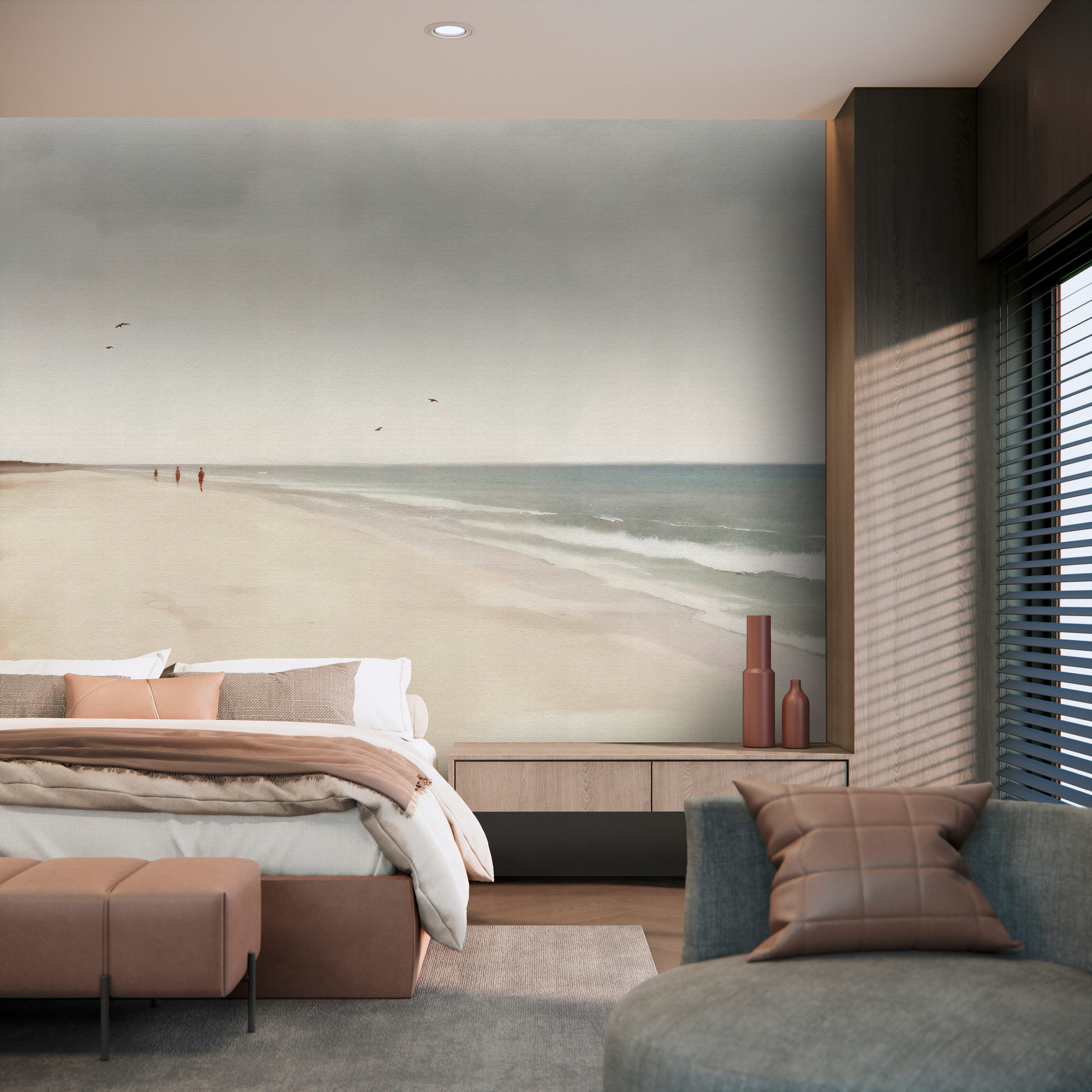 AS Fototapete Walls by Patel 5 Strand Beige DD134621