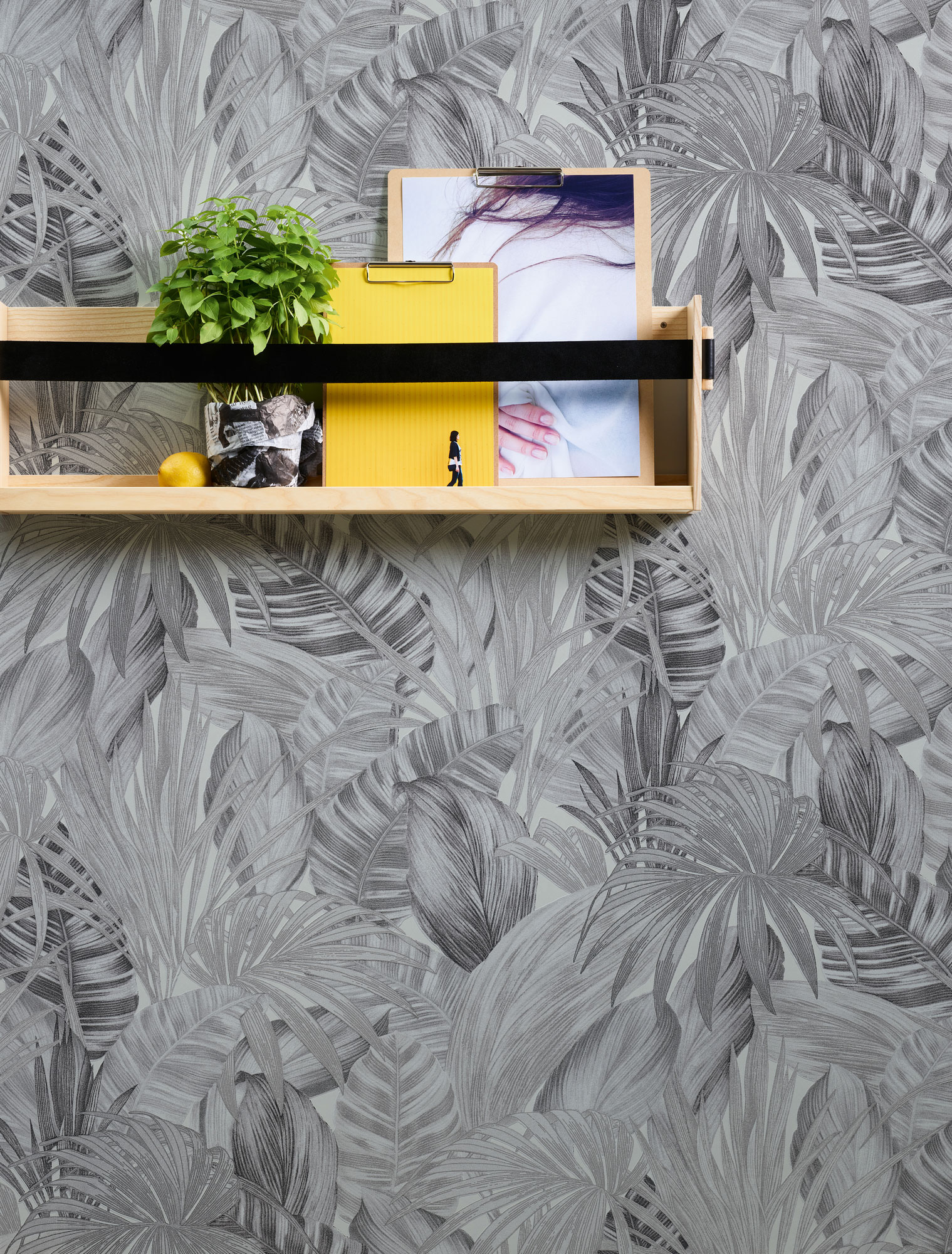AS Vliestapete Attractive 2 Floral Grau 368203