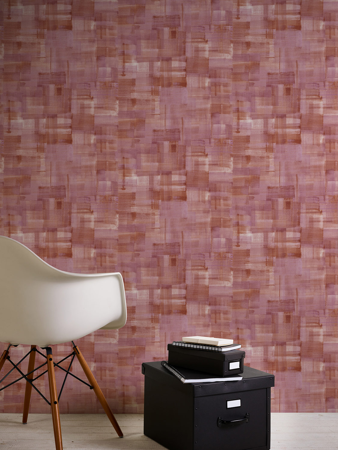 AS Création Vliestapete Geo Nordic rot 375323
