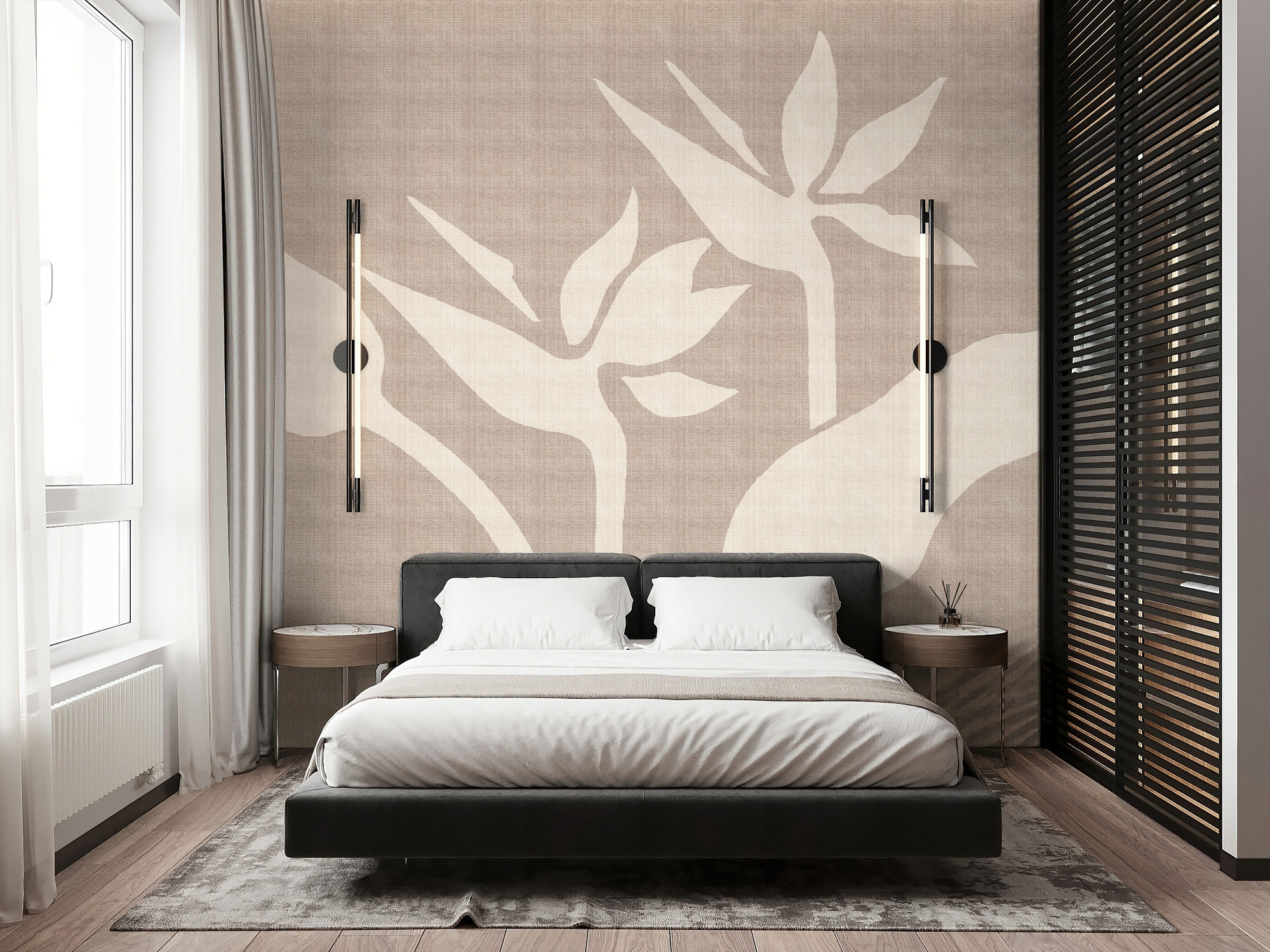 AS Fototapete Walls by Patel 5 Pflanzen Braun DD134765