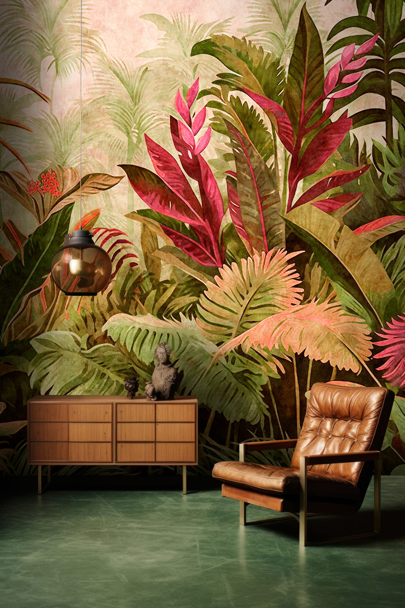 AS Fototapete Walls by Patel 5 Dschungel Grün DD134261