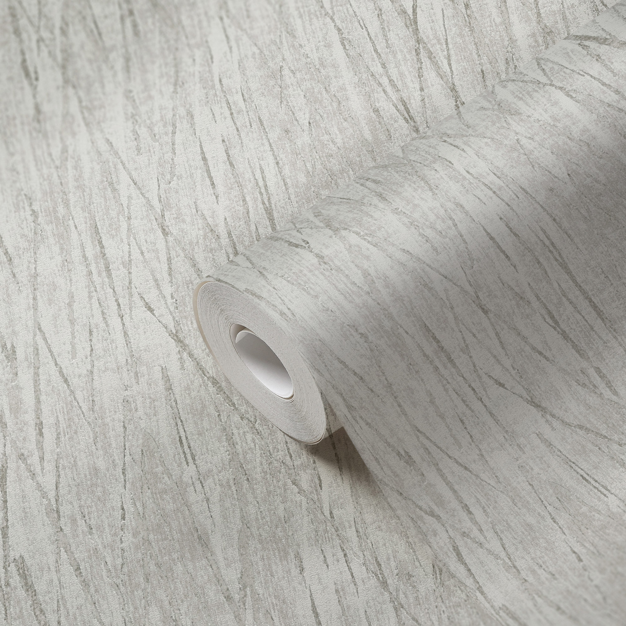 AS Vliestapete #Hygge Strukturtapete Grau 385987