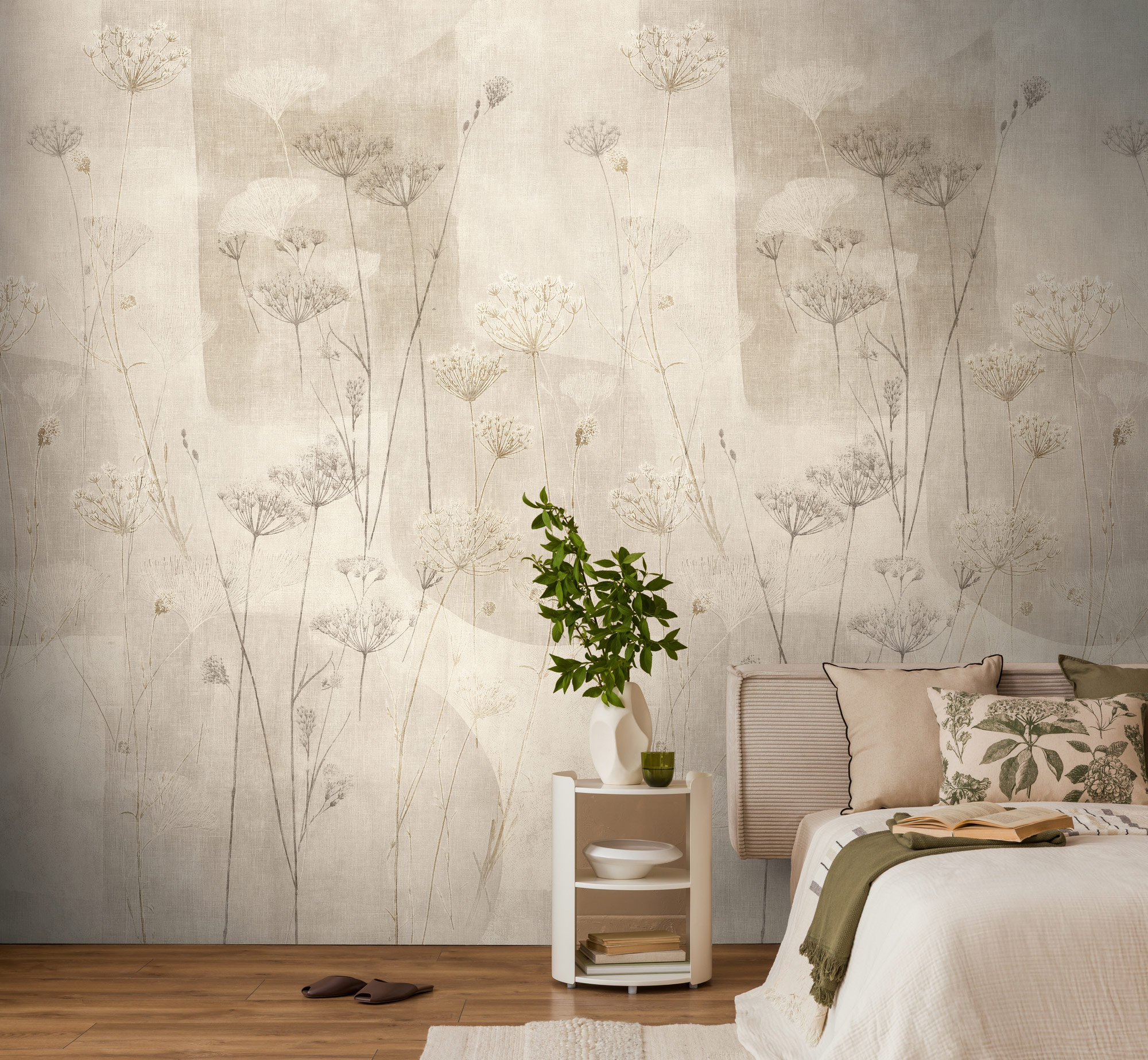 AS Fototapete The Wall 4 Grafik Beige 792264