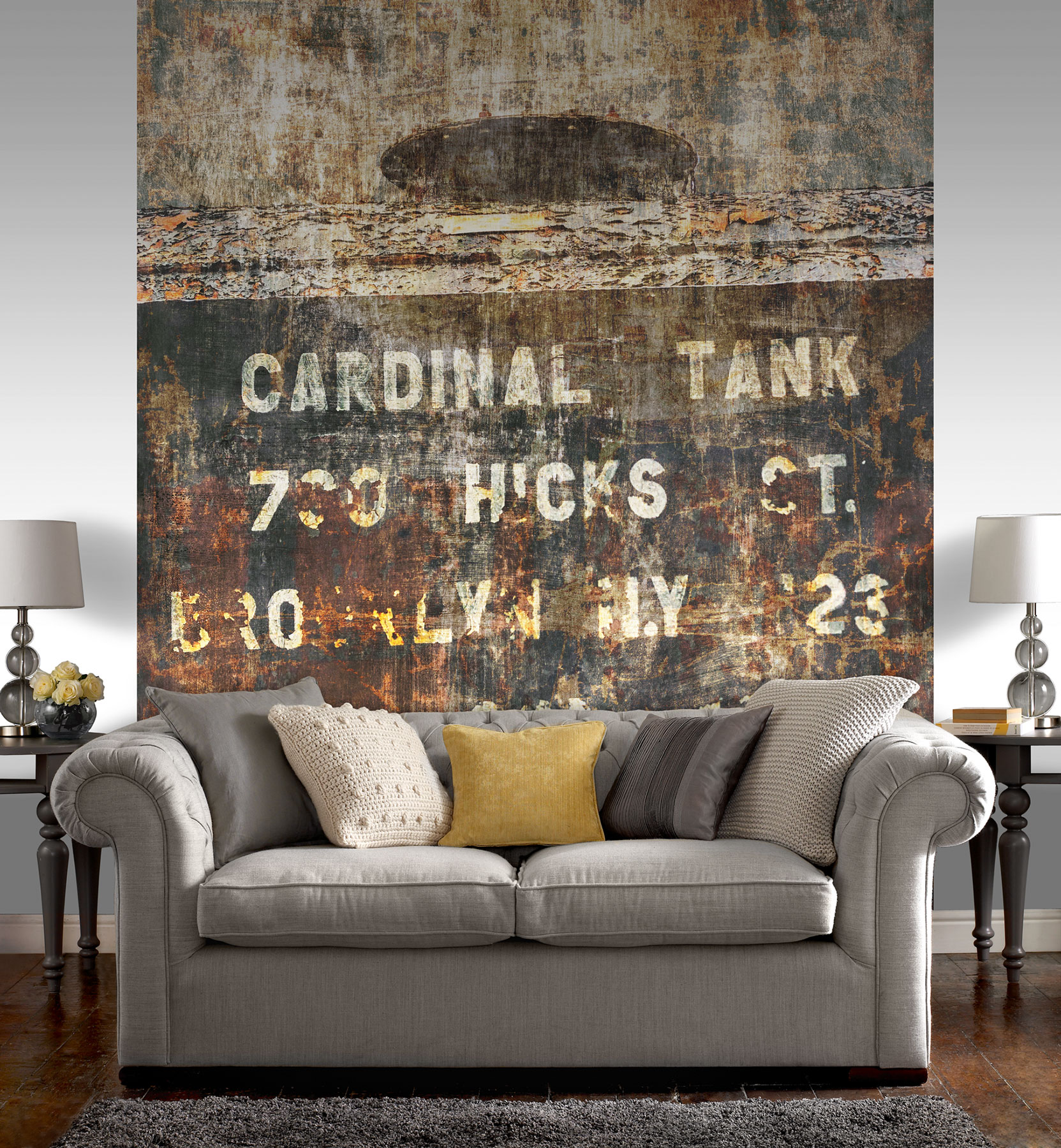 Rasch Fototapete Magic Walls Rostoptik 429794