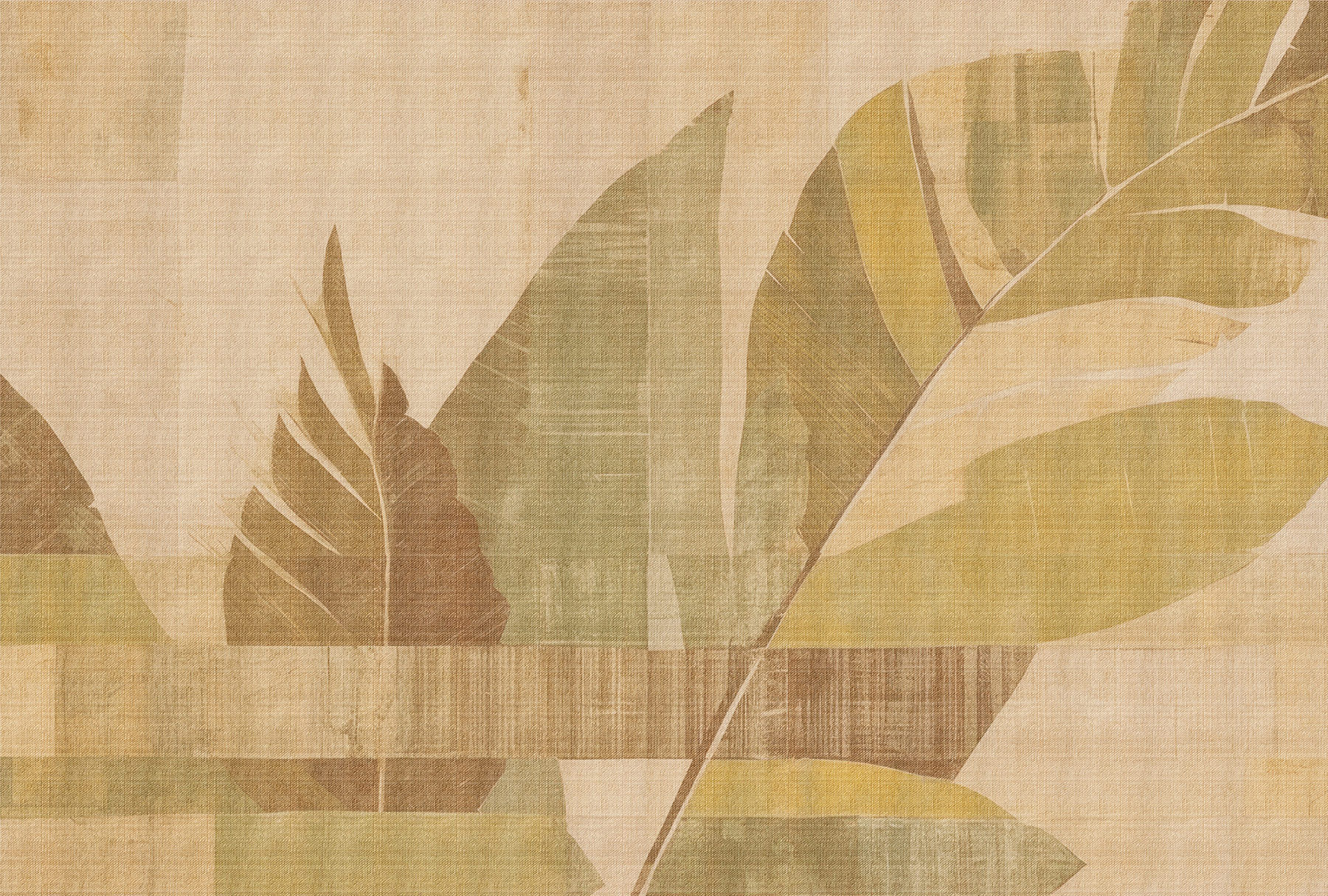 AS Fototapete Walls by Patel 5 Blätter Grün DD134315