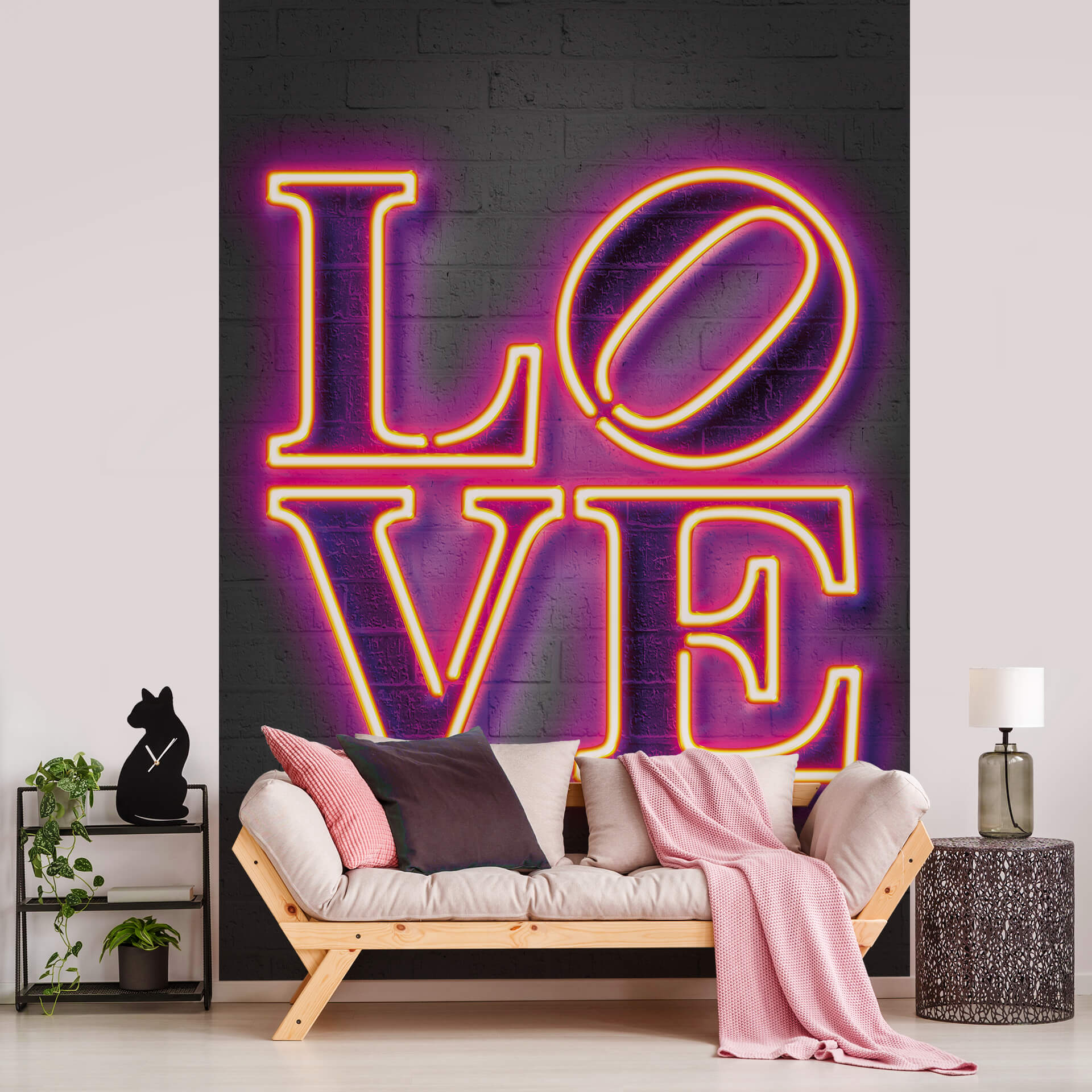 AS Fototapete Designwalls 2.0 Neon Tube Love DD119170