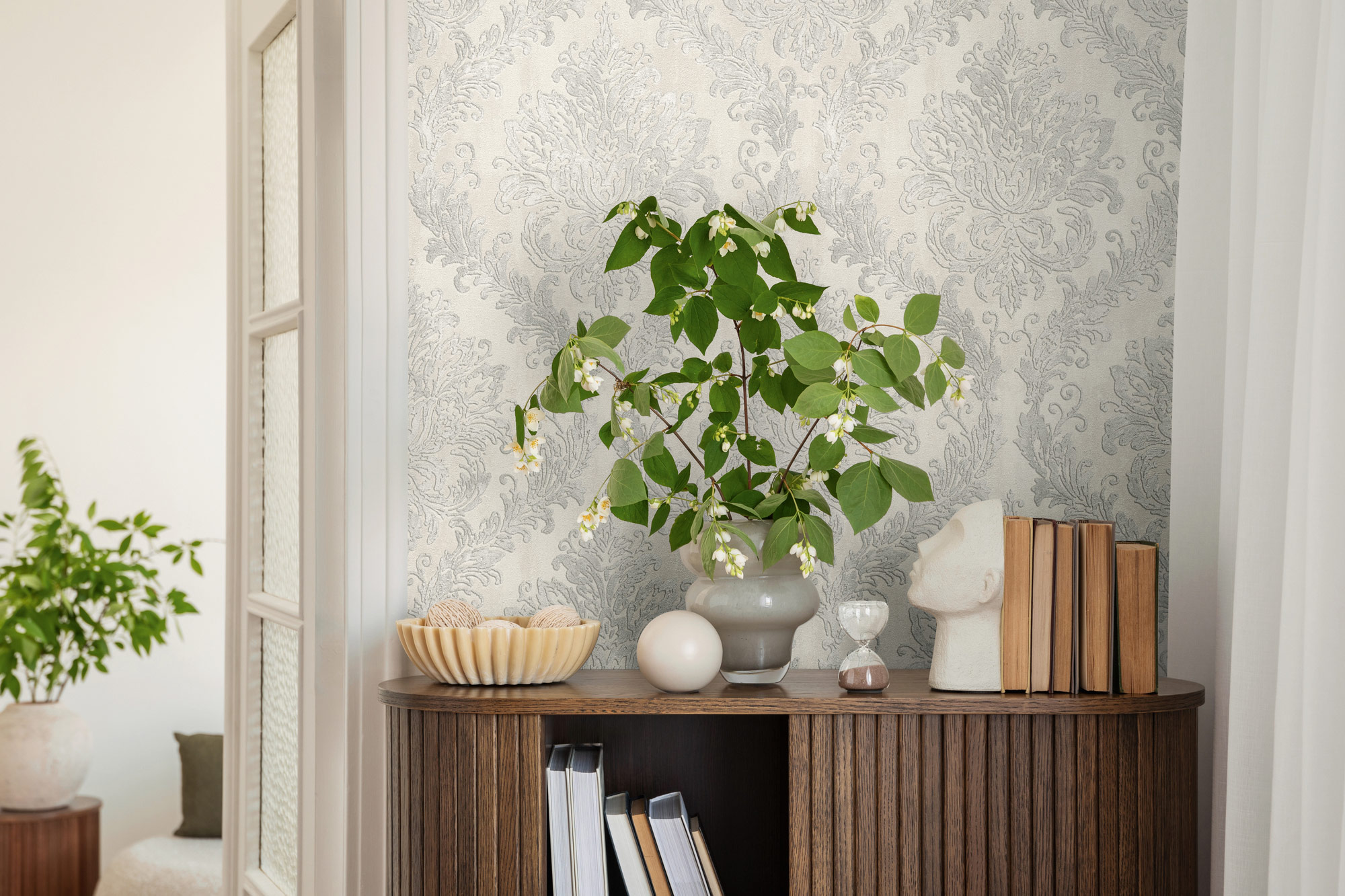 AS Vliestapete History of Art 2 Ornament Beige 790494