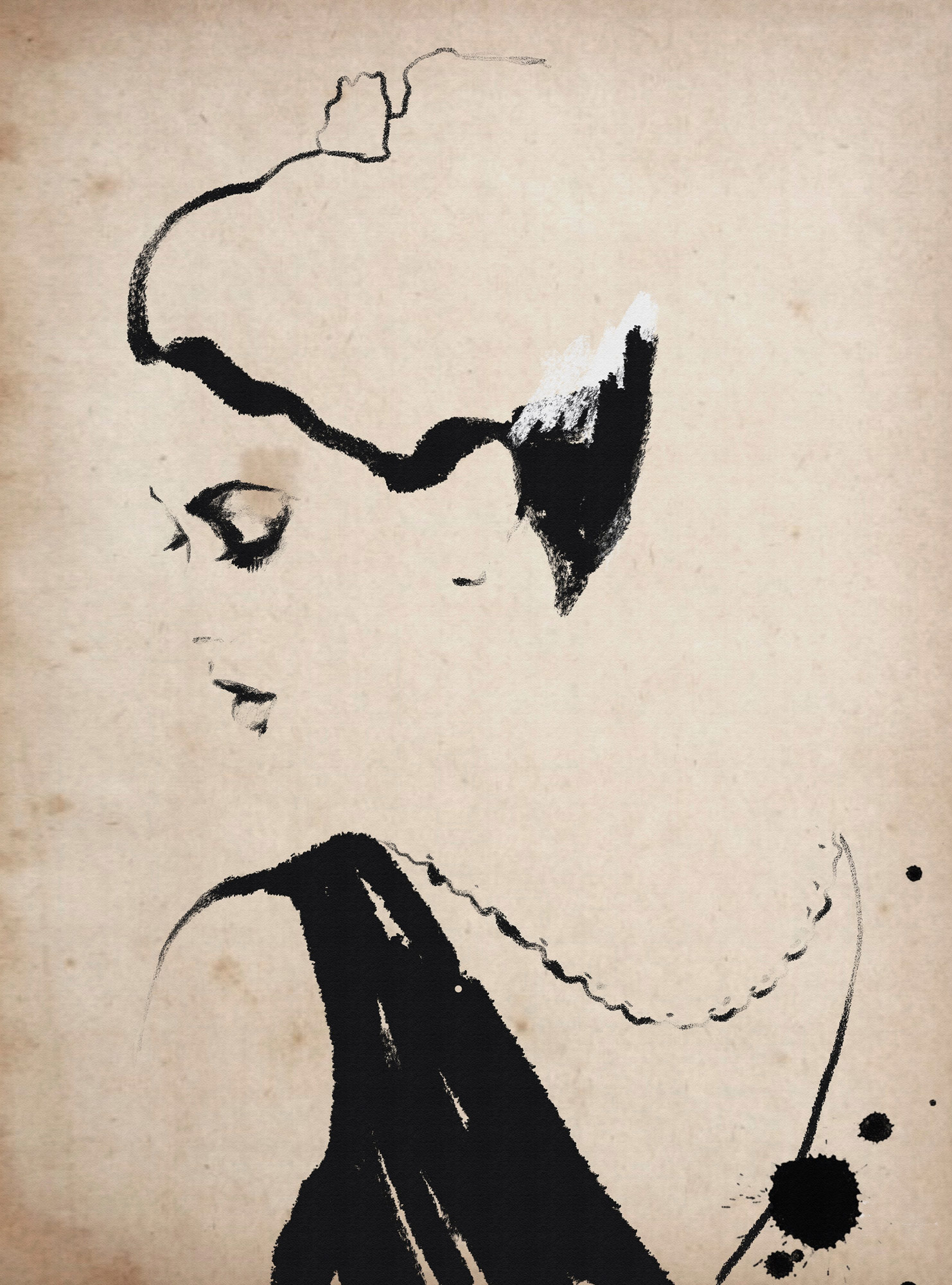 AS Fototapete Walls by Patel 5 Frau Beige DD133991