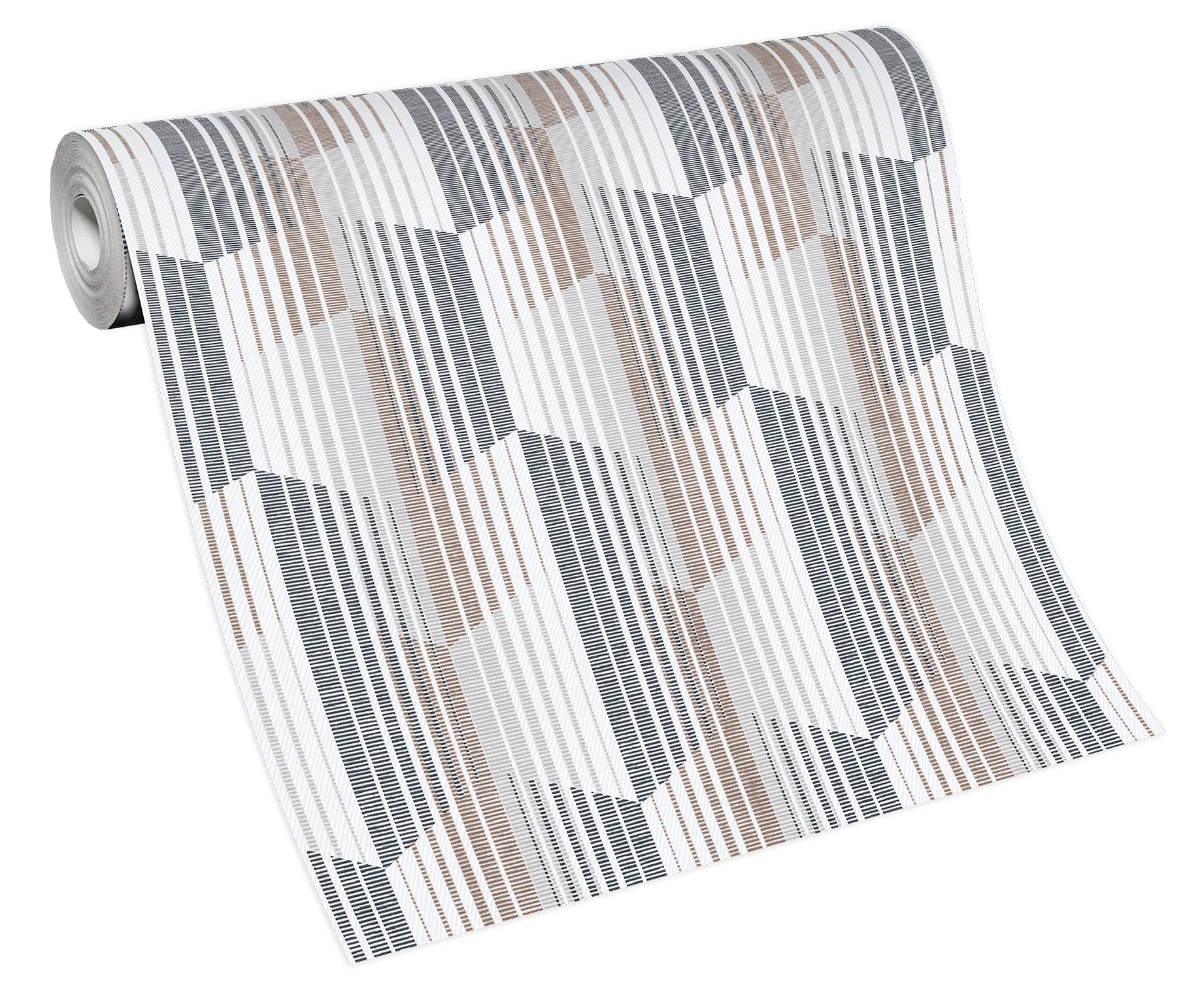 Erismann Vliestapete Charisma Streifen grau 1024710