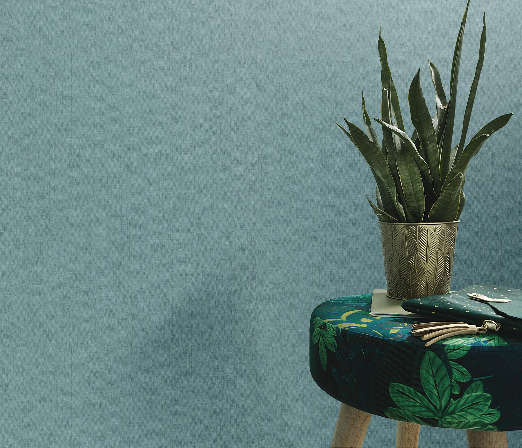 Erismann Vliestapete Melissa 4Earth petrol 1035919