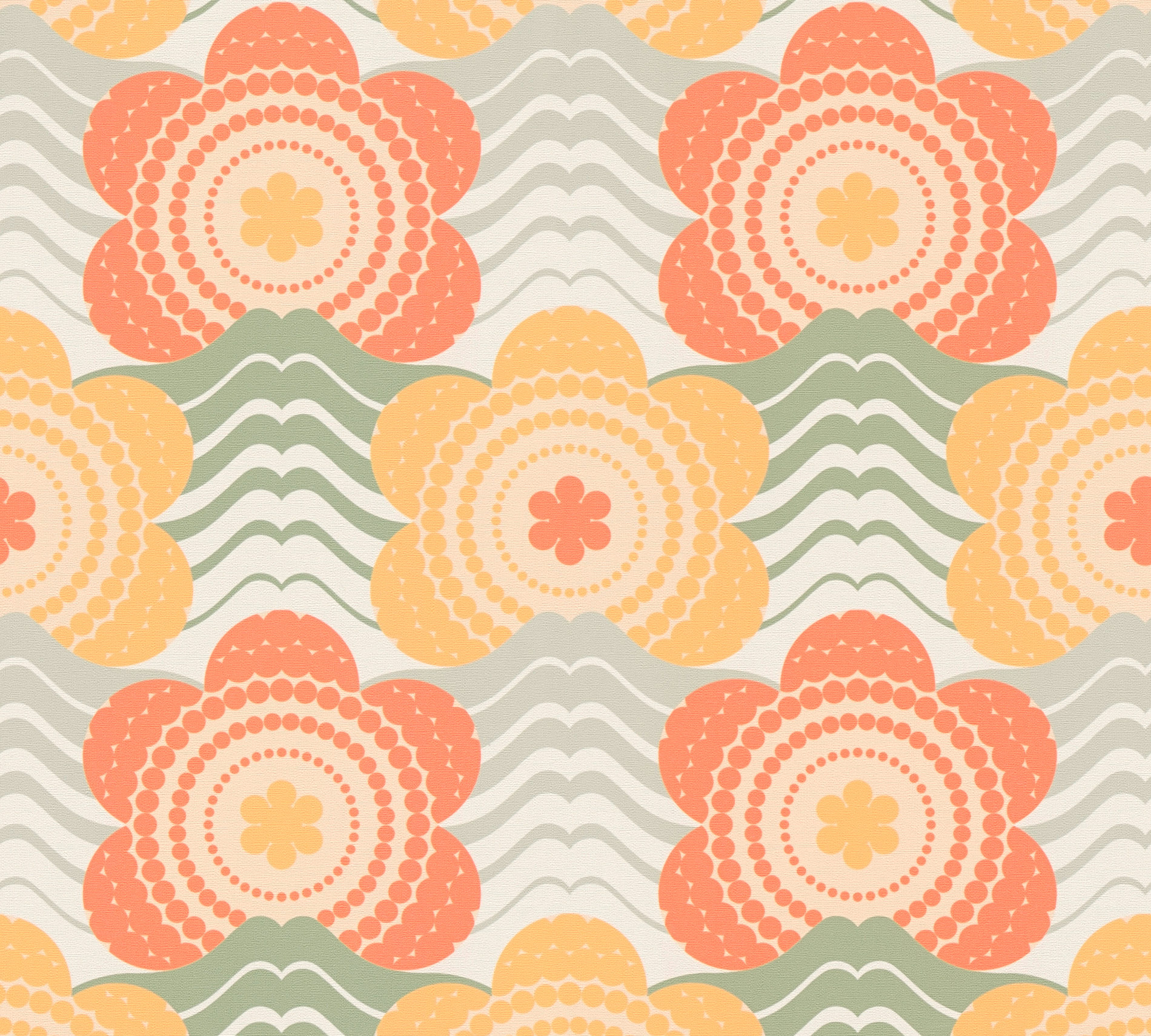 AS Creation Vliestapete Retro Chic Orange 395394 AS Creation Vliestapete Retro Chic Orange 395394