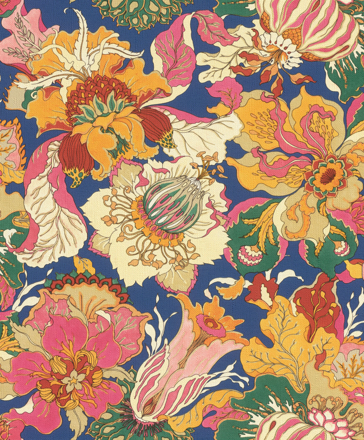 Rasch Vliestapete Barbara Home 3 Blumen Allover 560459